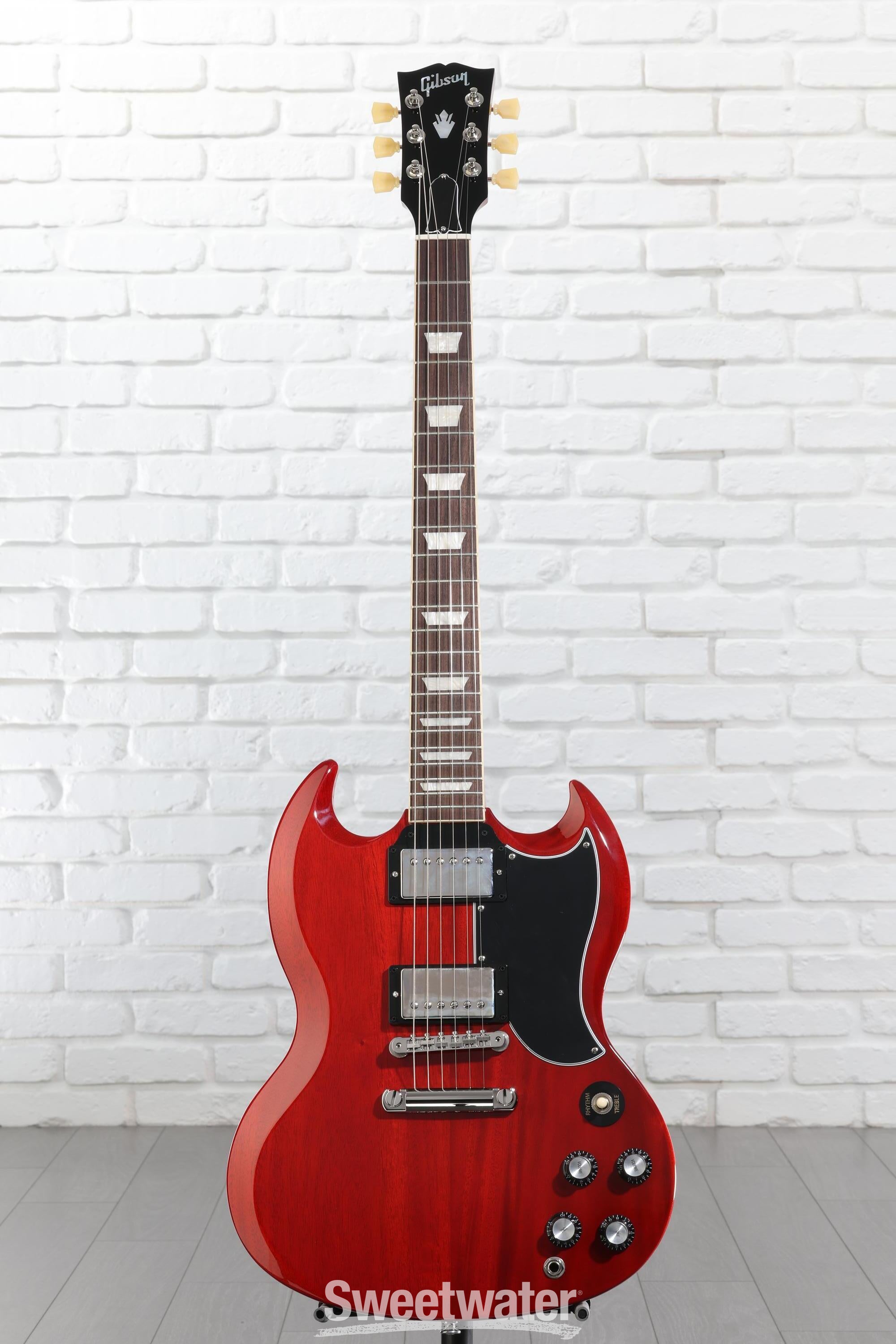 Gibson SG Standard '61 Electric Guitar - Vintage Cherry | Sweetwater