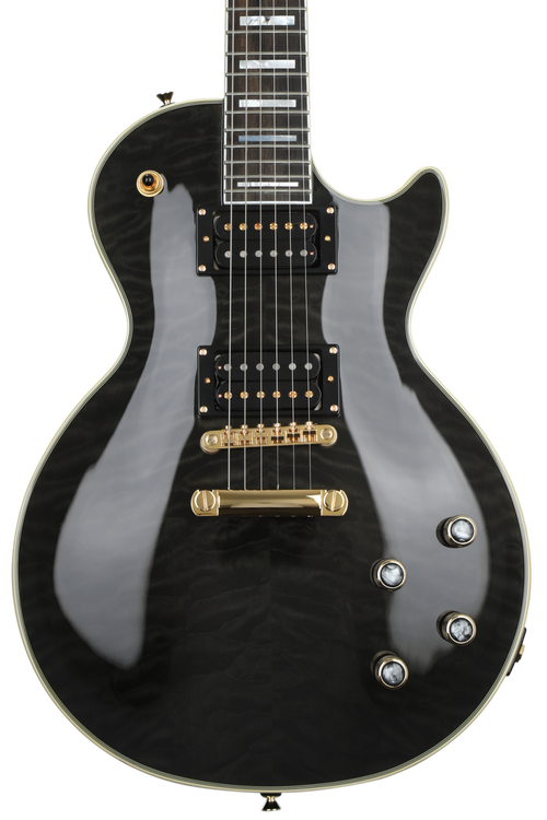 Epiphone Prophecy Les Paul Custom GX Plus - Midnight Ebony