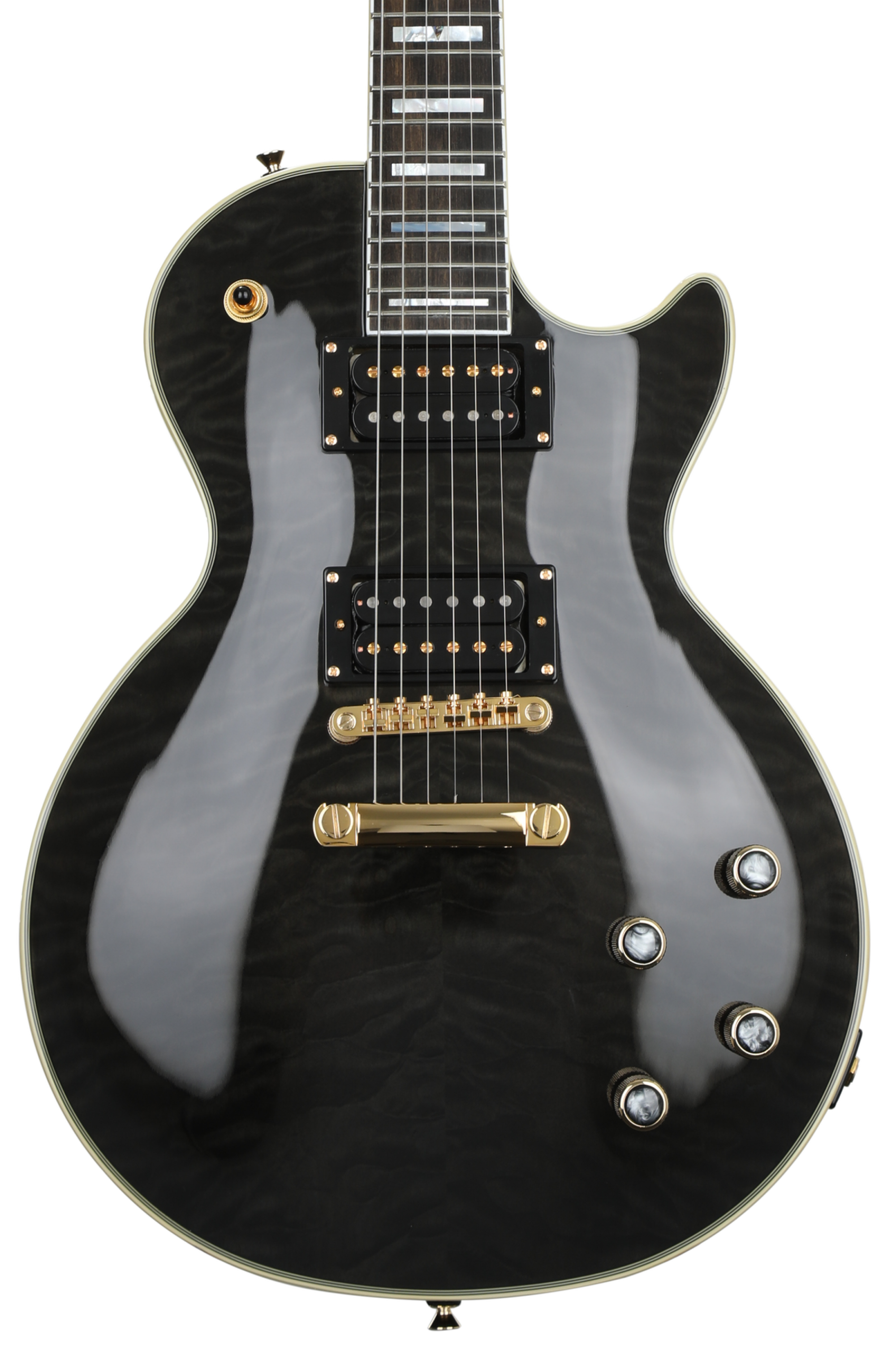 Epiphone Prophecy Les Paul Custom GX Plus - Midnight Ebony