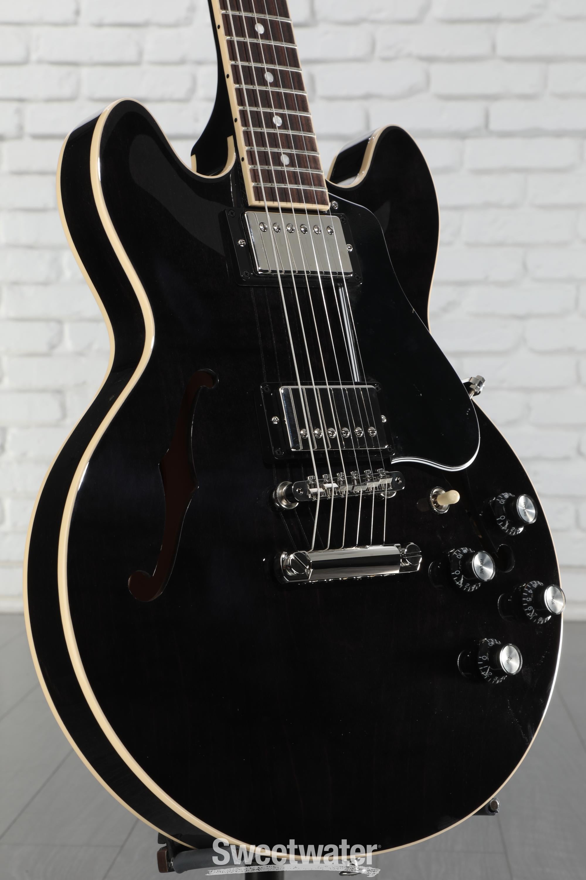 Gibson ES-339 Semi-hollowbody Electric Guitar - Trans Ebony