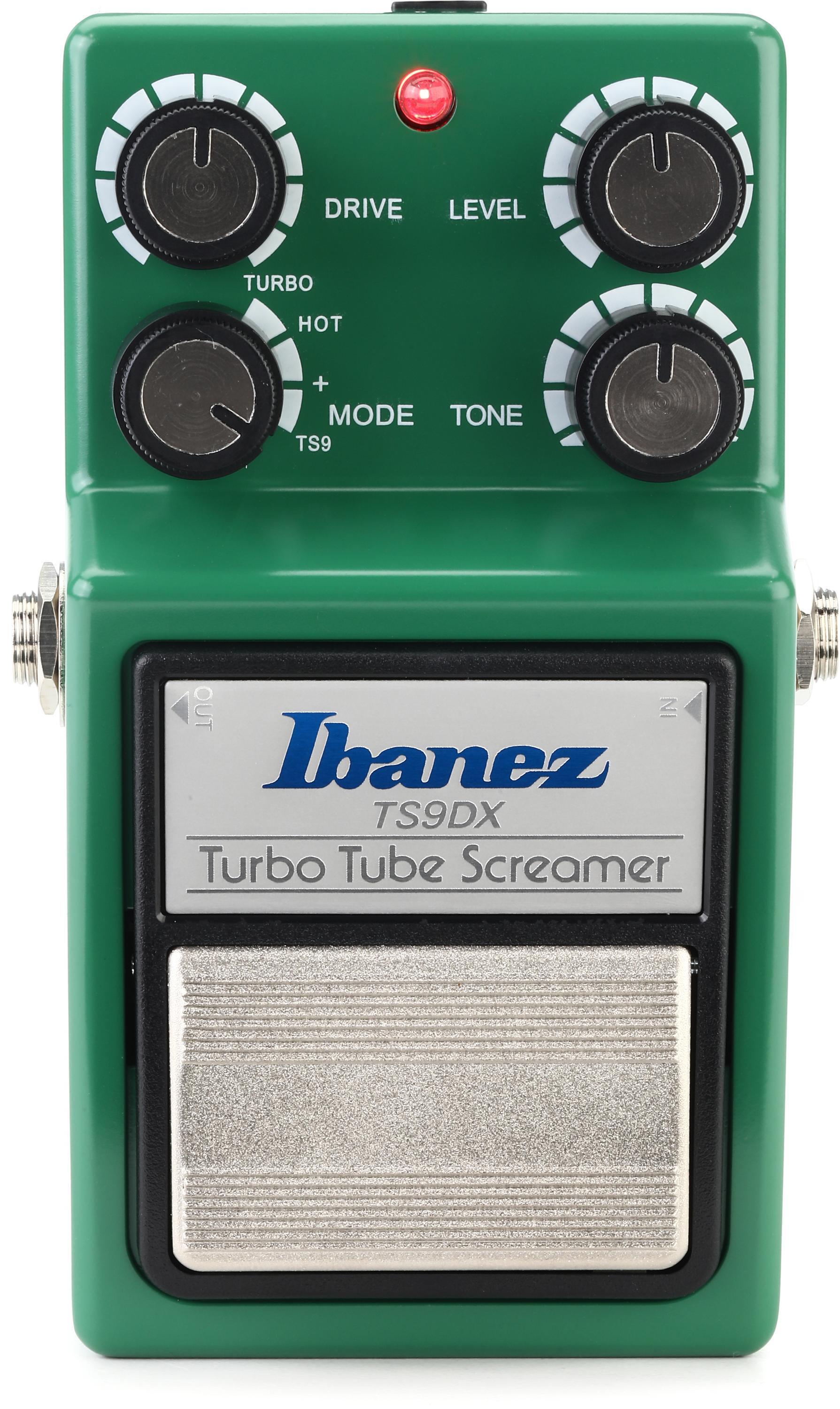 ギター Ibanez tube screamer TS9DX Ibanez TS9DX Turbo Tube Screamer Overdrive Pedal | Sweetwater
