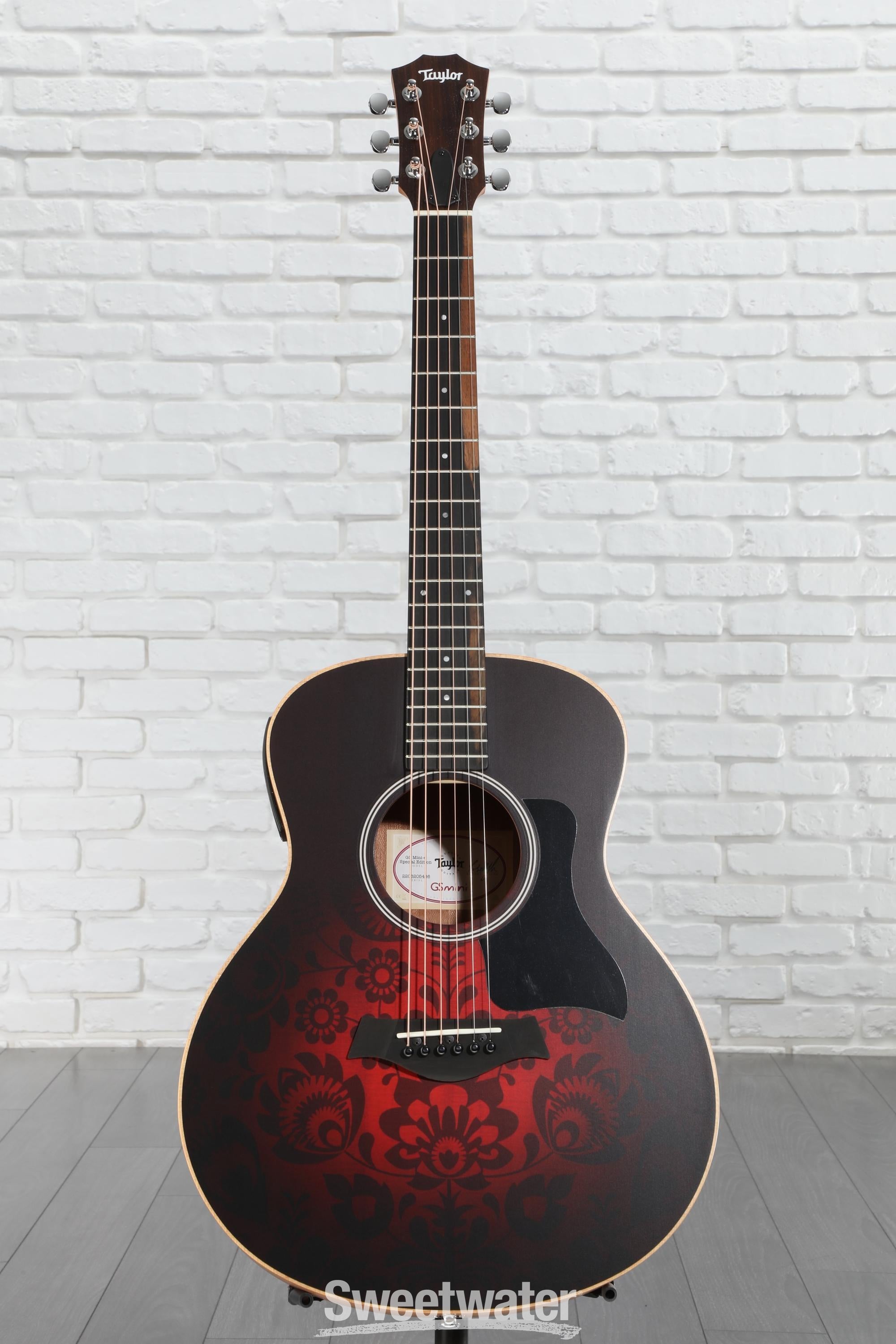 ギター Taylor Guitars GS Mini Taylor Limited Edition GS Mini-e Ziricote Acoustic Guitar