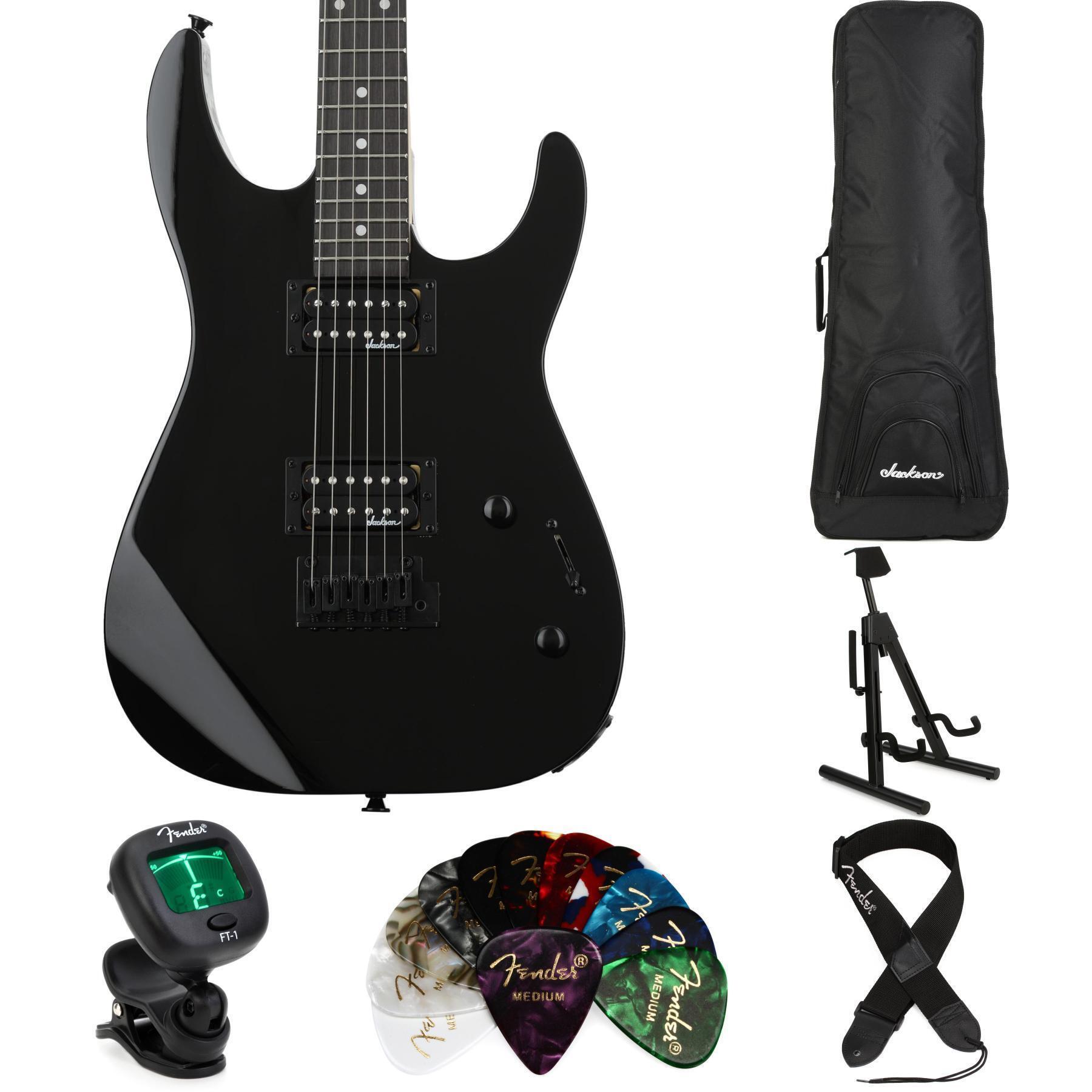 Jackson Dinky JS11 Electric Guitar - Black | Sweetwater