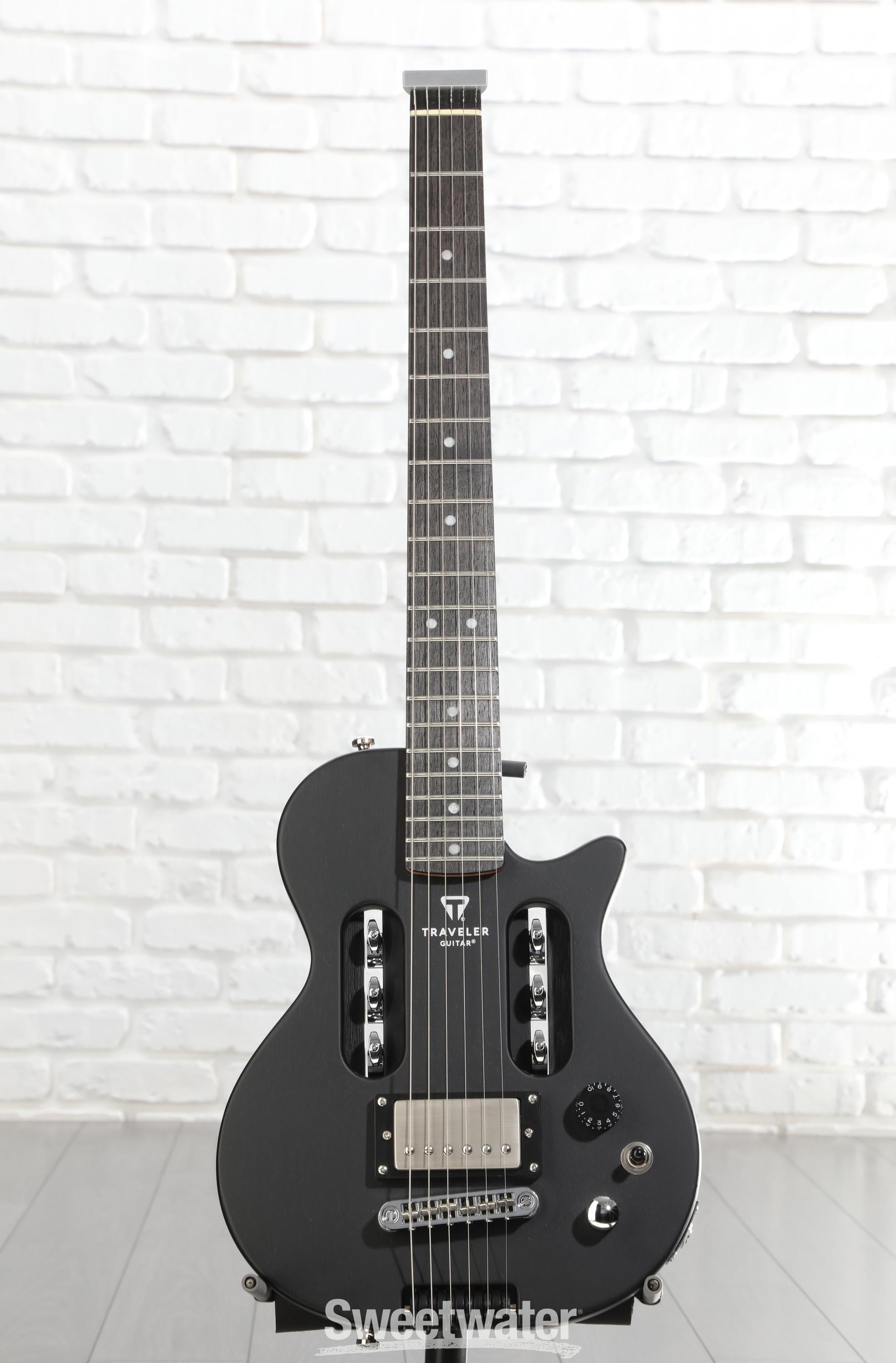 Traveler Guitar EG-1 Mod X Electric Guitar - Black Satin | Sweetwater