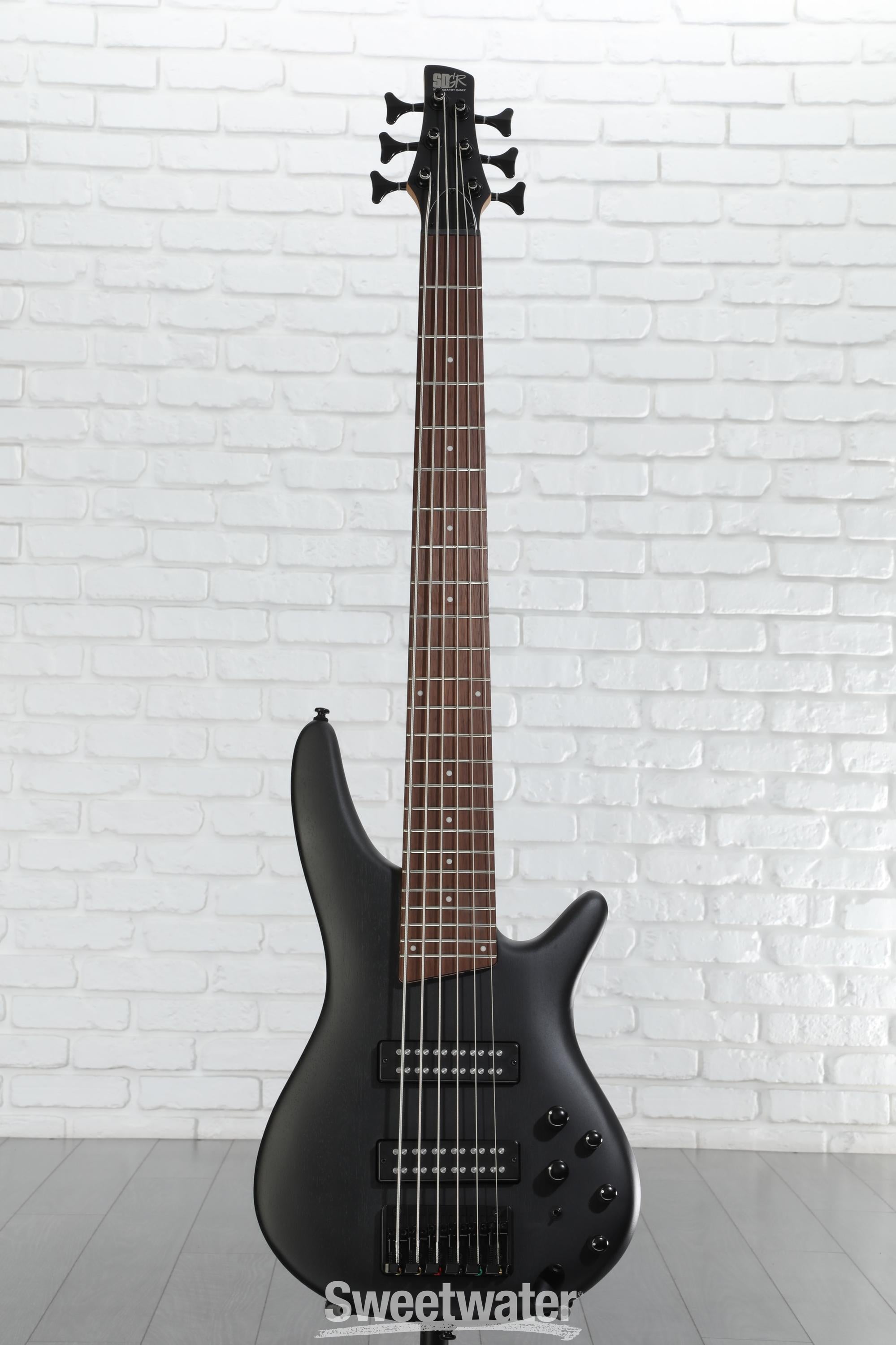 Ibanez Standard SR306EB Bass Guitar - Weathered Black