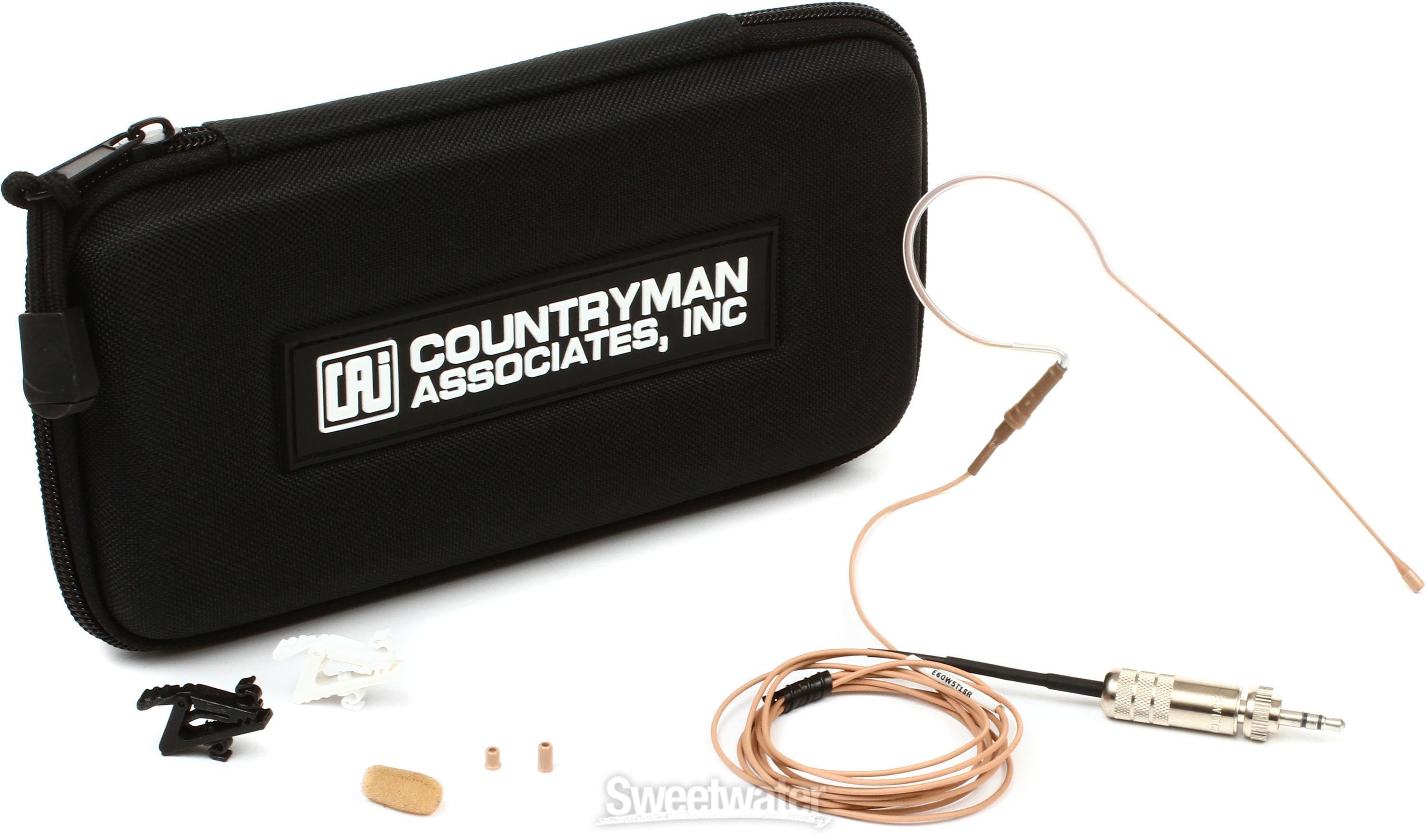 Countryman E6 Omnidirectional Earset Microphone - Standard Gain