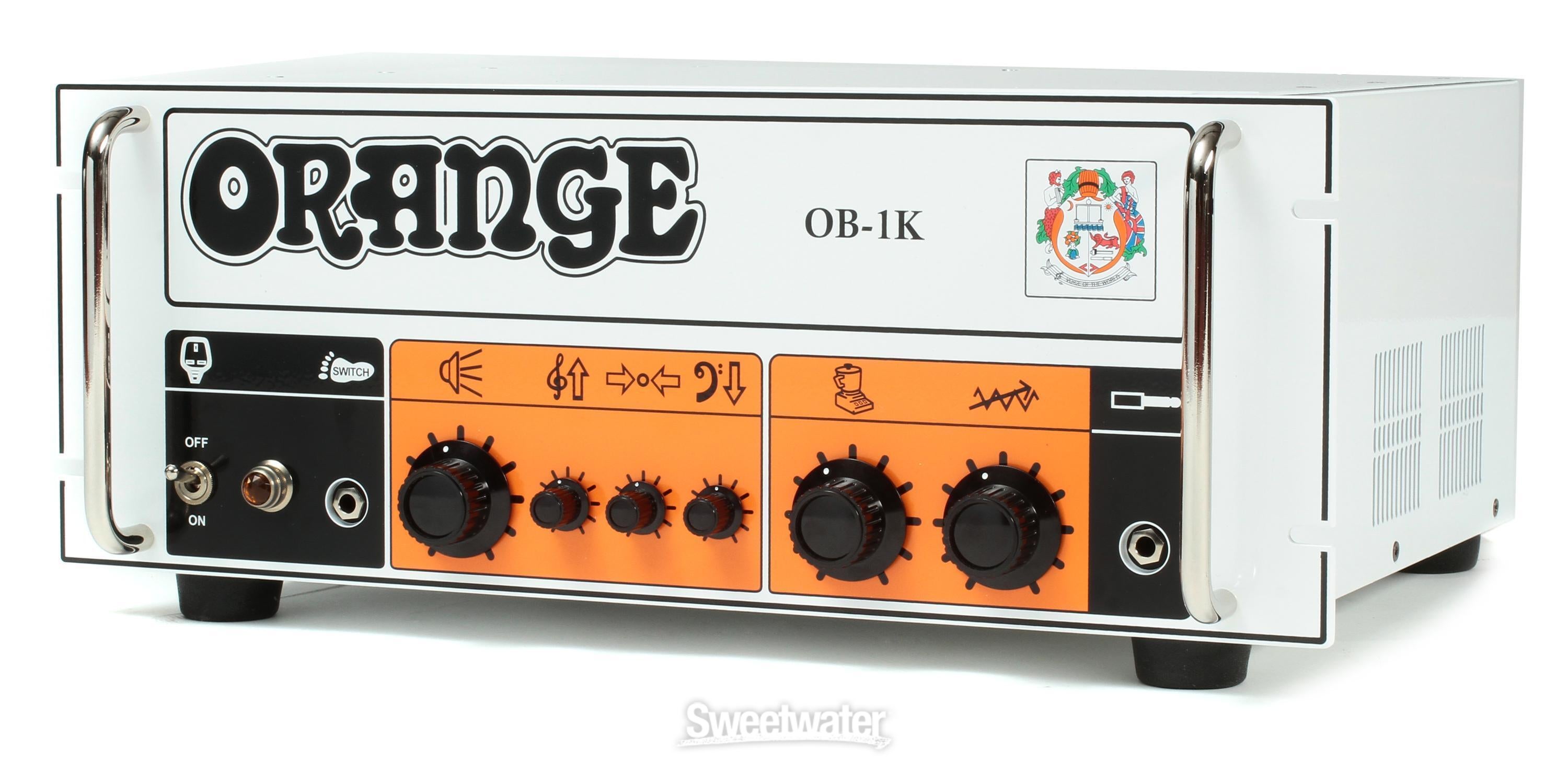 Orange OB-1K Bass 1000 - 1000W Bass Head | Sweetwater