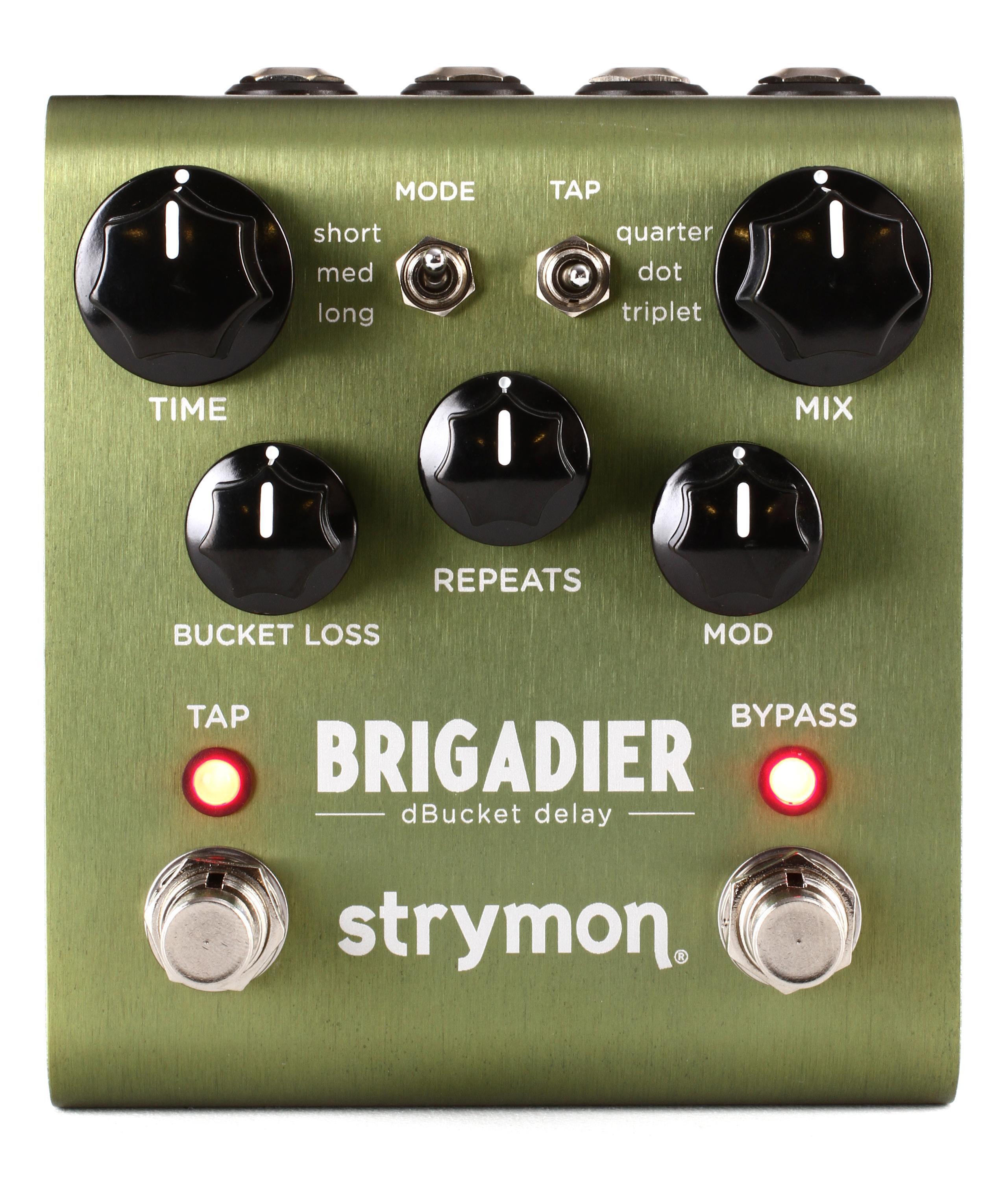 Strymon Brigadier dBucket Delay Pedal Reviews | Sweetwater