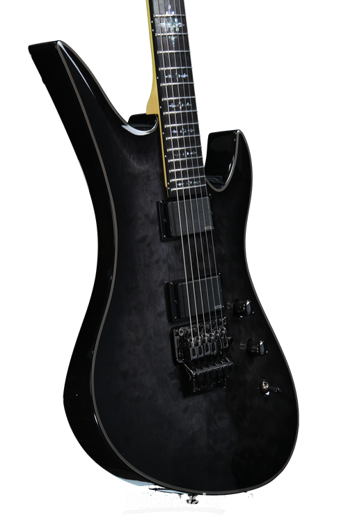 Schecter Damien Elite Avenger FR - See-Thru Black | Sweetwater Schecter Damien Elite Avenger FR - See-Thru Black | Sweetwater