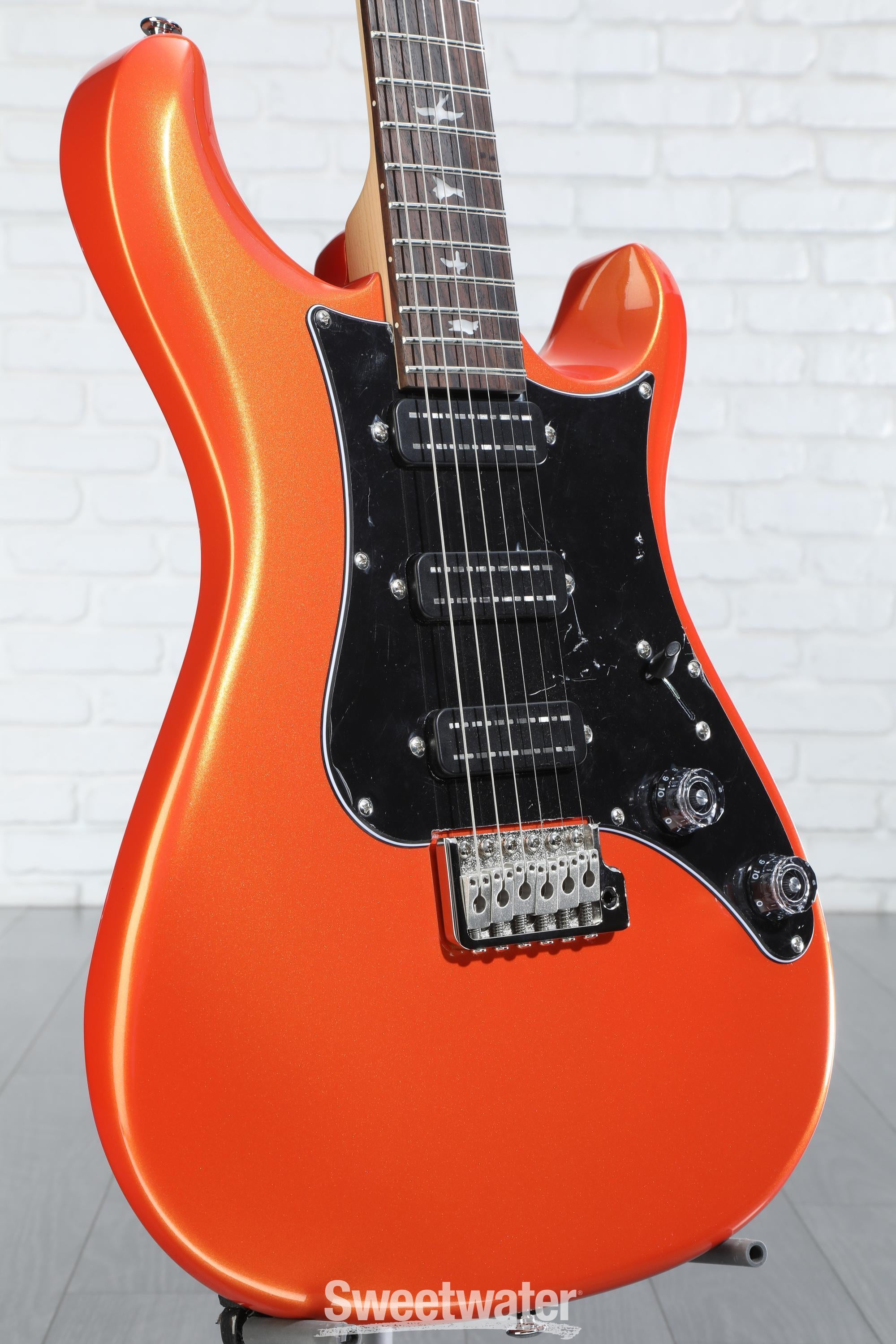 PRS SE NF 3 Electric Guitar - Metallic Orange with Rosewood