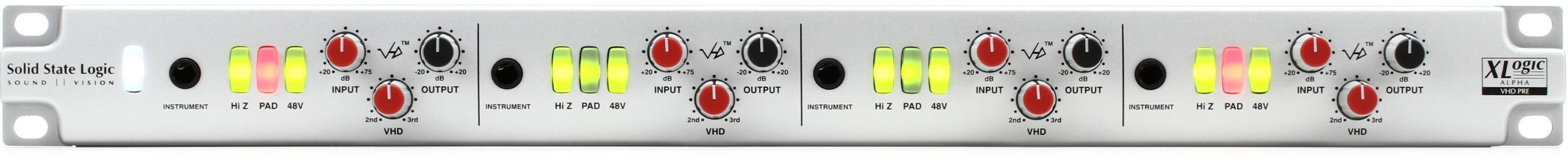 Solid State Logic Alpha VHD 4-channel Microphone Preamp | Sweetwater