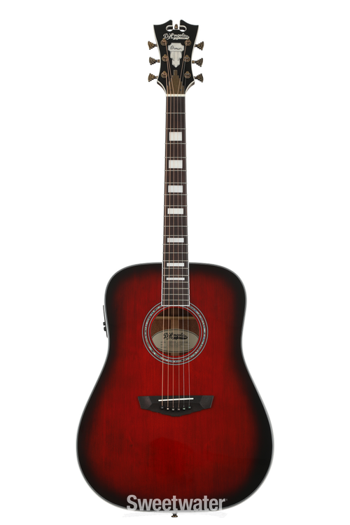 D'Angelico Premier Lexington - Trans Black Cherry Burst