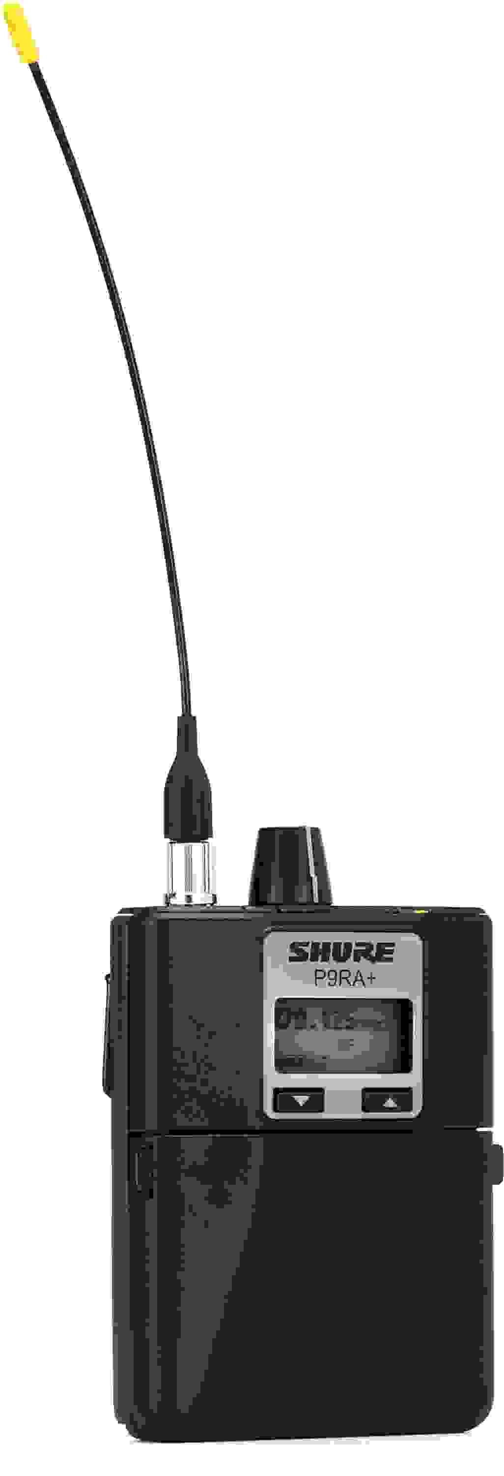 Shure P9RA+ Wireless Bodypack Receiver - G6 Band
