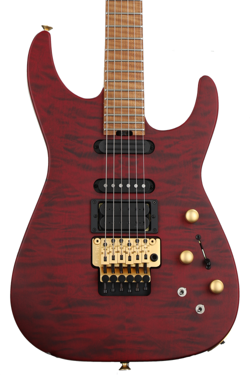 Jackson USA Signature Phil Collen PC1 - Satin Trans Red