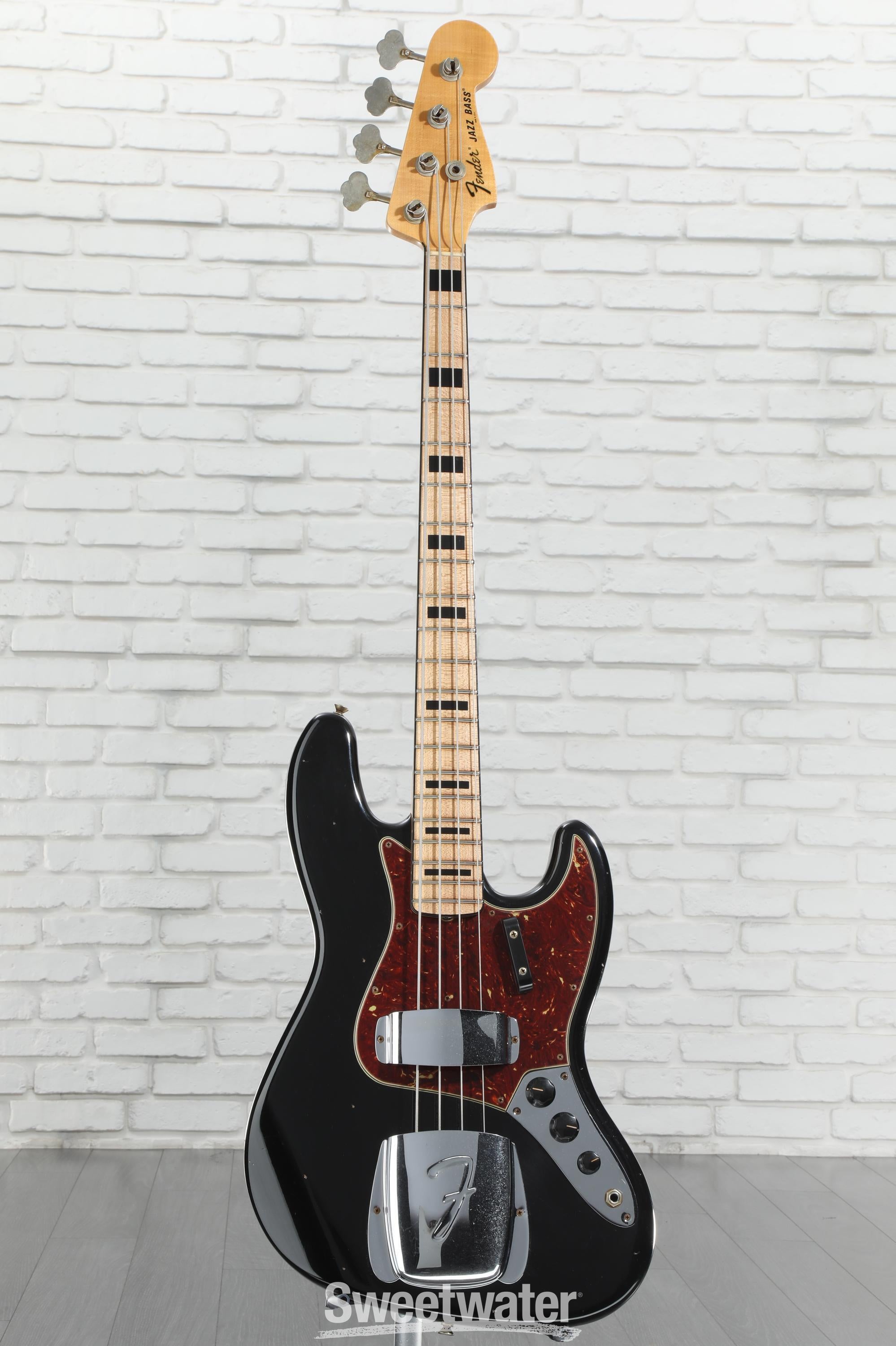 Fender Custom Shop 1968 Jazz Bass Journeyman Relic Aged Black