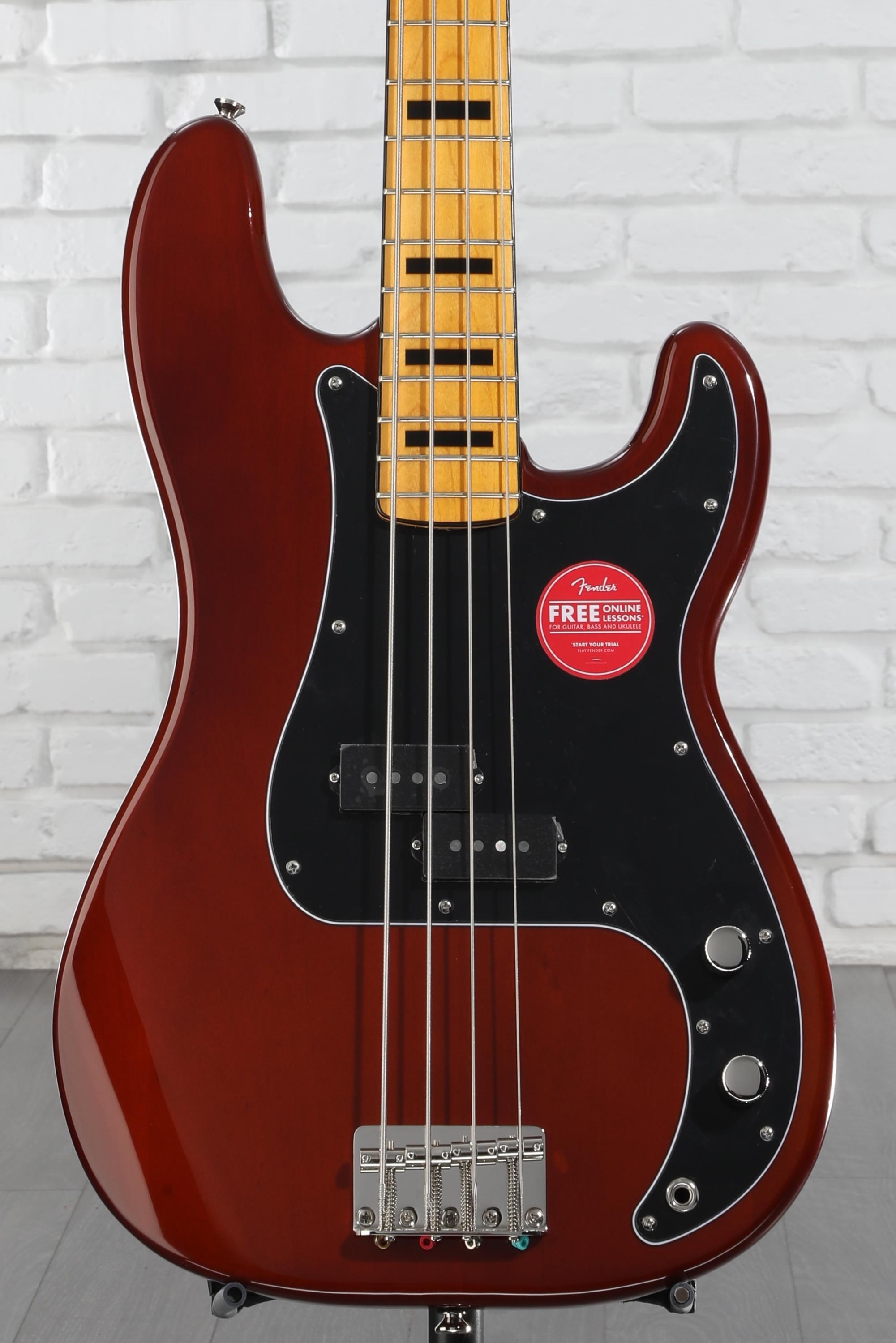 Squier Classic Vibe ‘70s Precision Bass Squier Classic Vibe '70s Precision Bass Maple Fingerboard