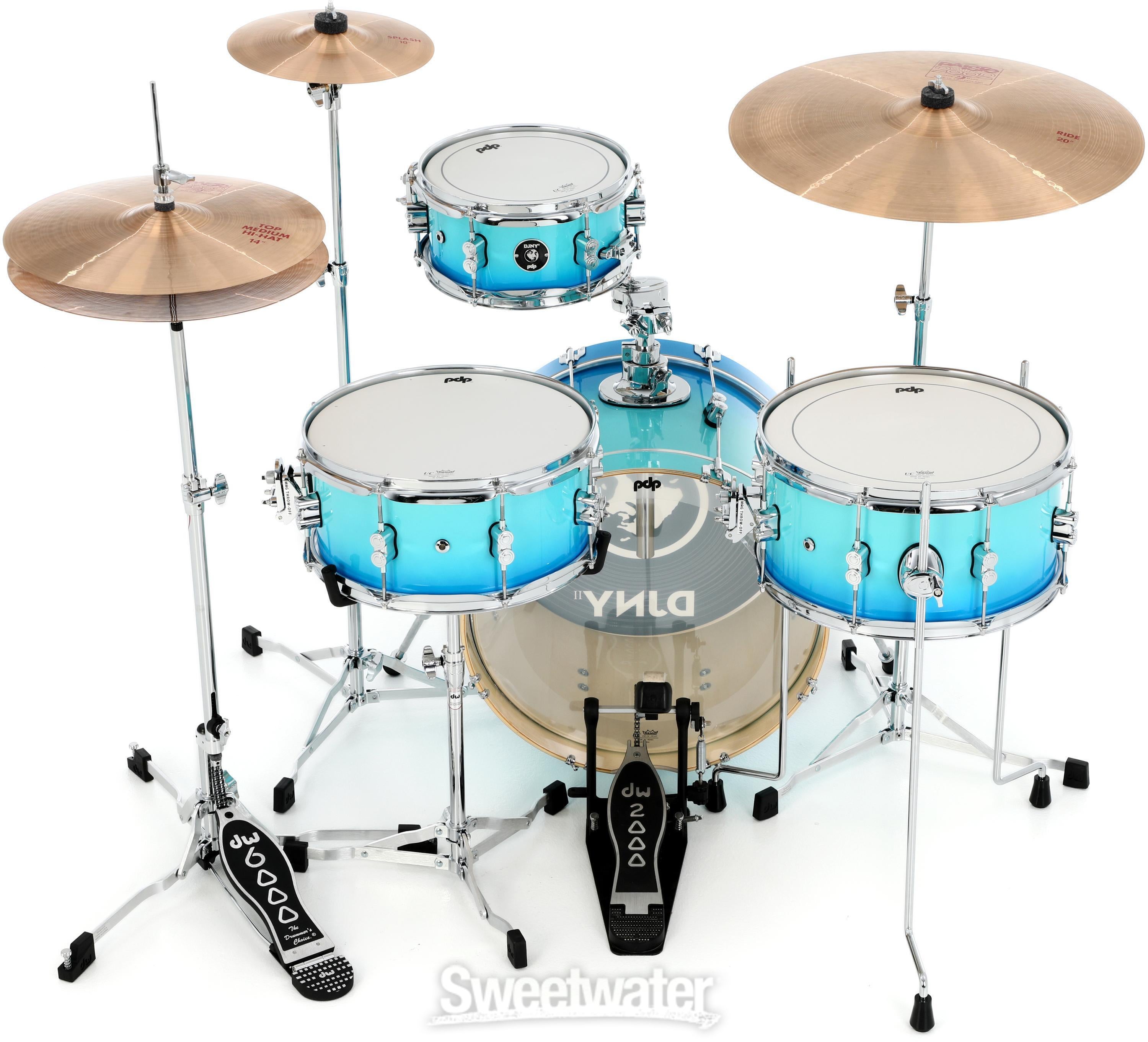 PDP Daru Jones New Yorker II 4-piece Shell Pack - Blue Fade