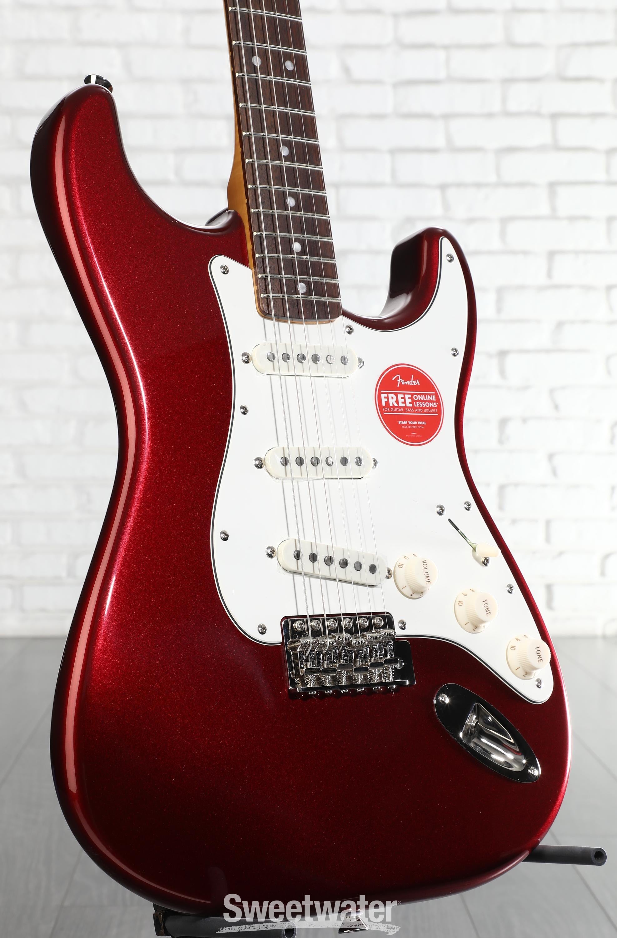Photo of Squier Classic Vibe '60s Stratocaster - Candy Apple Red