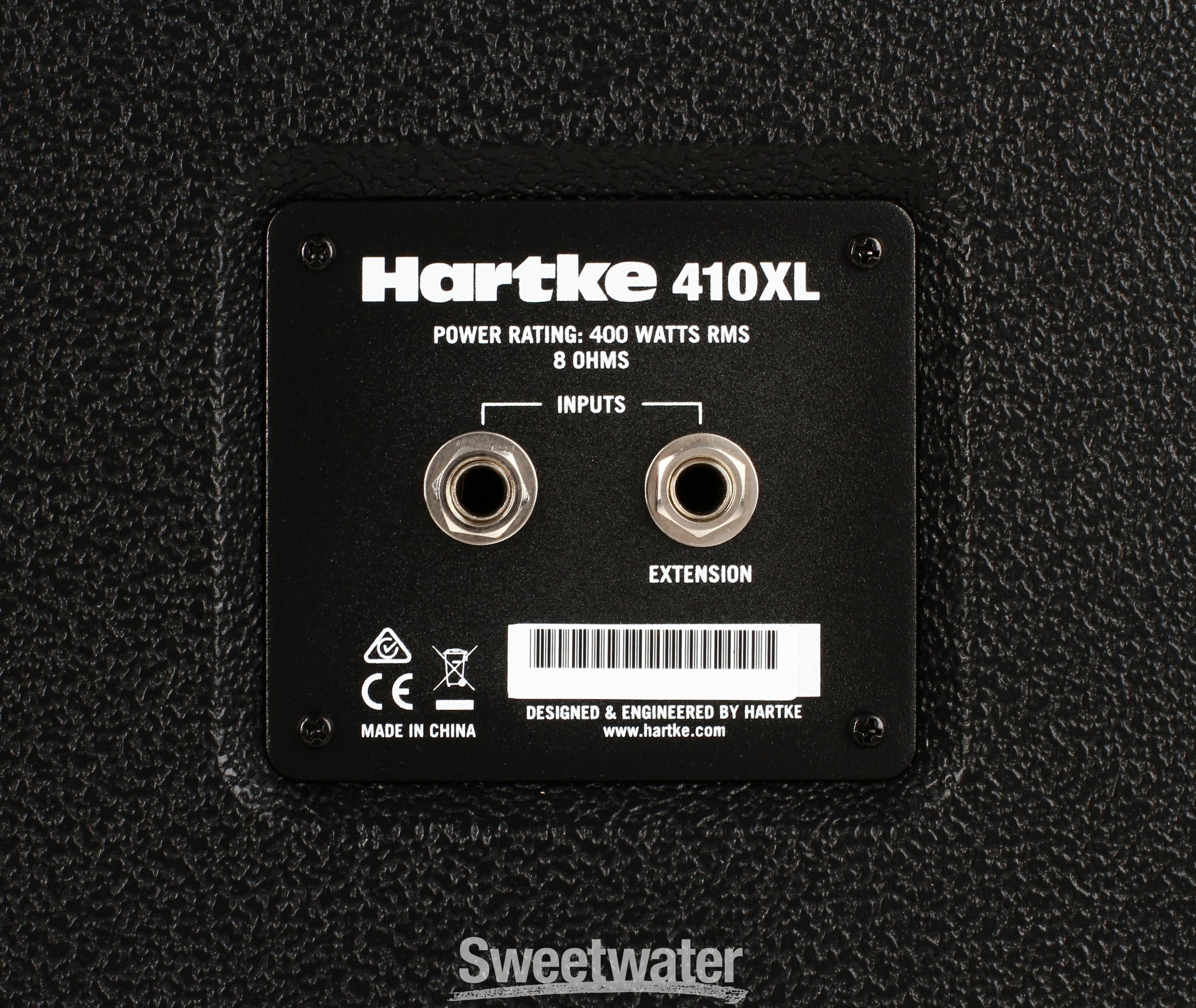 Hartke 410XL V2 4 x 10-inch 400-watt Bass Cabinet | Sweetwater