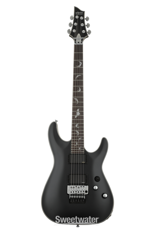 Schecter Damien Platinum 6 FR - Satin Black