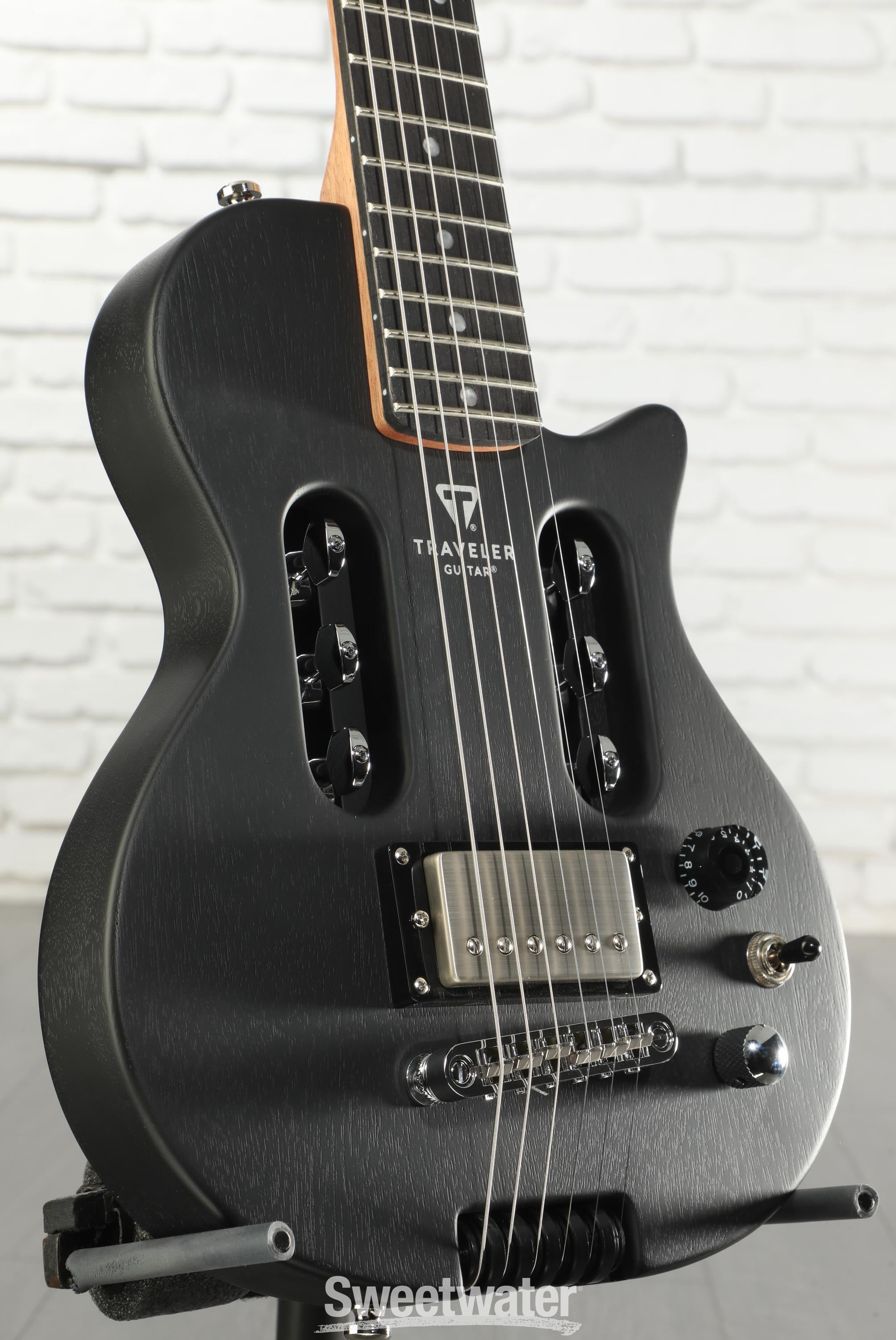 Photo of Traveler Guitar EG-1 Mod X Electric Guitar - Black Satin