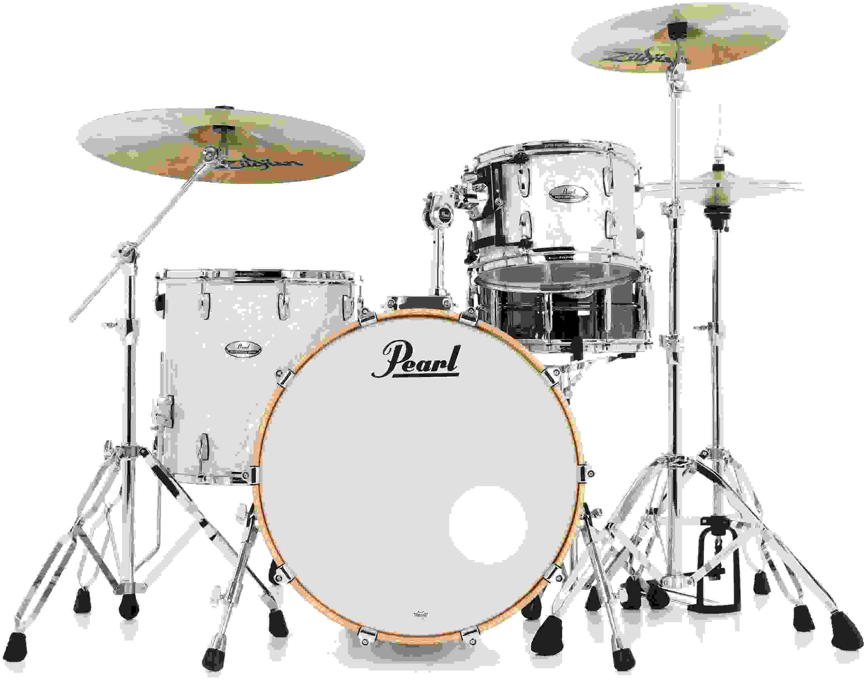 Pearl Professional Maple 3-piece Shell Pack - White Marine Pearl