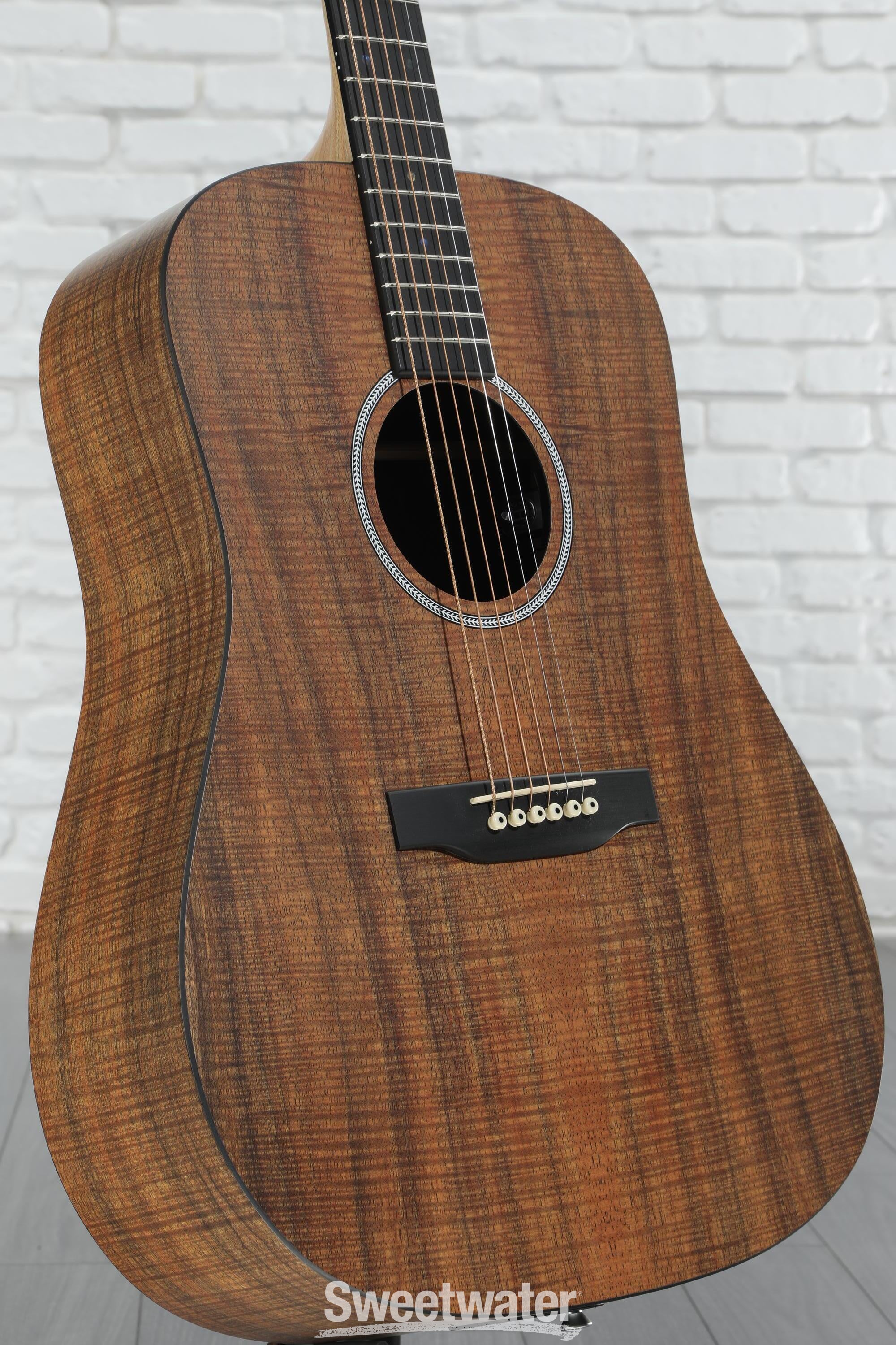 Martin D-X1E Koa Acoustic-electric Guitar - Figured Koa
