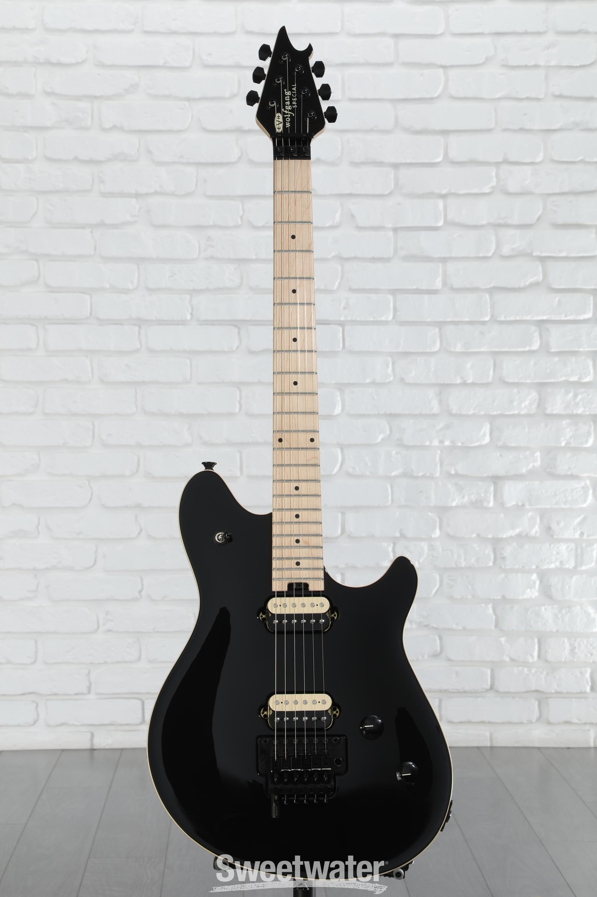 EVH Wolfgang Special Electric Guitar - Gloss Black | Sweetwater