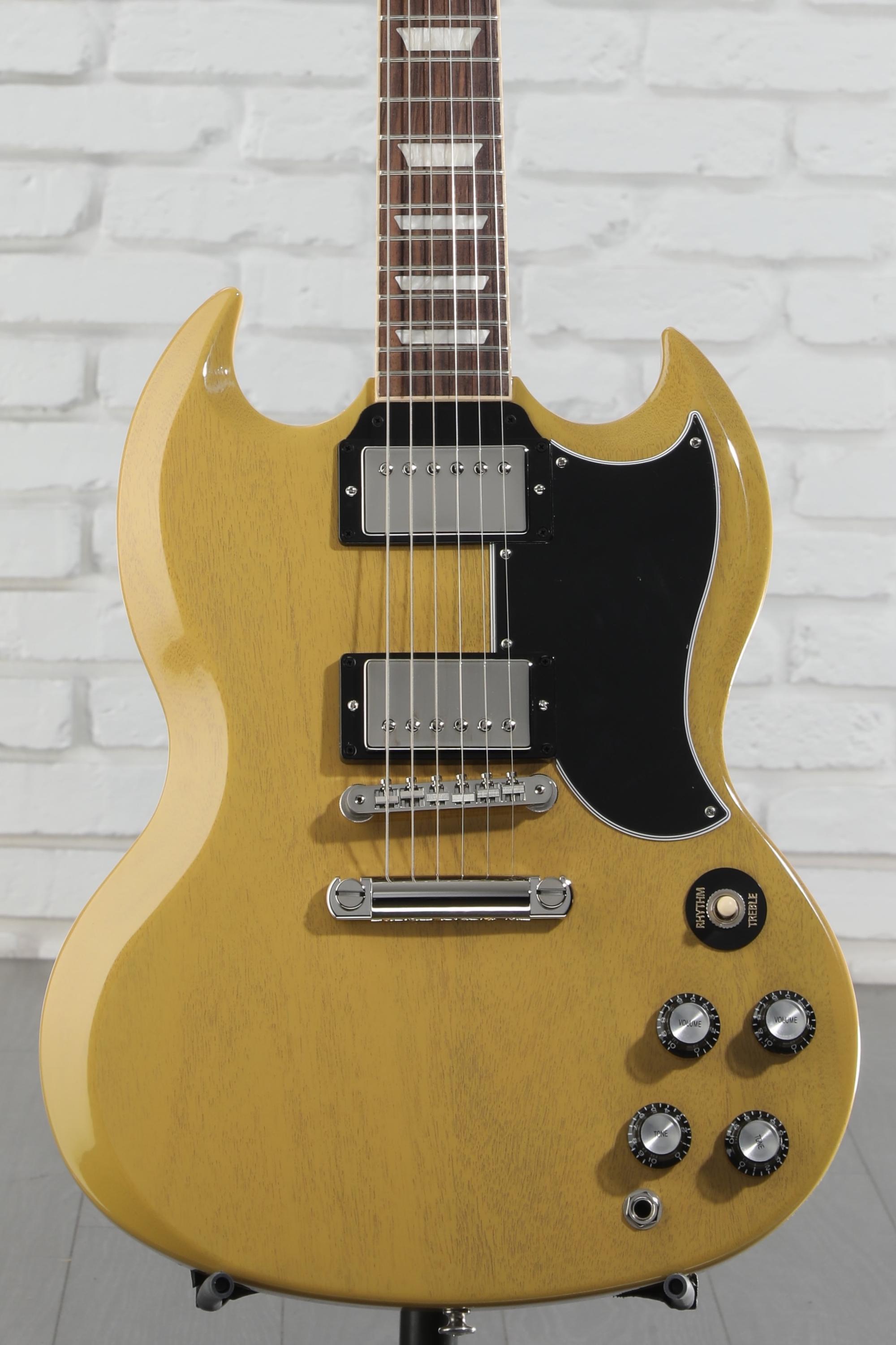 Gibson ギブソン SG Standard 61 TV Yellow Gibson SG Standard '61 Custom Color 2024 - TV Yellow | Tone Wolf