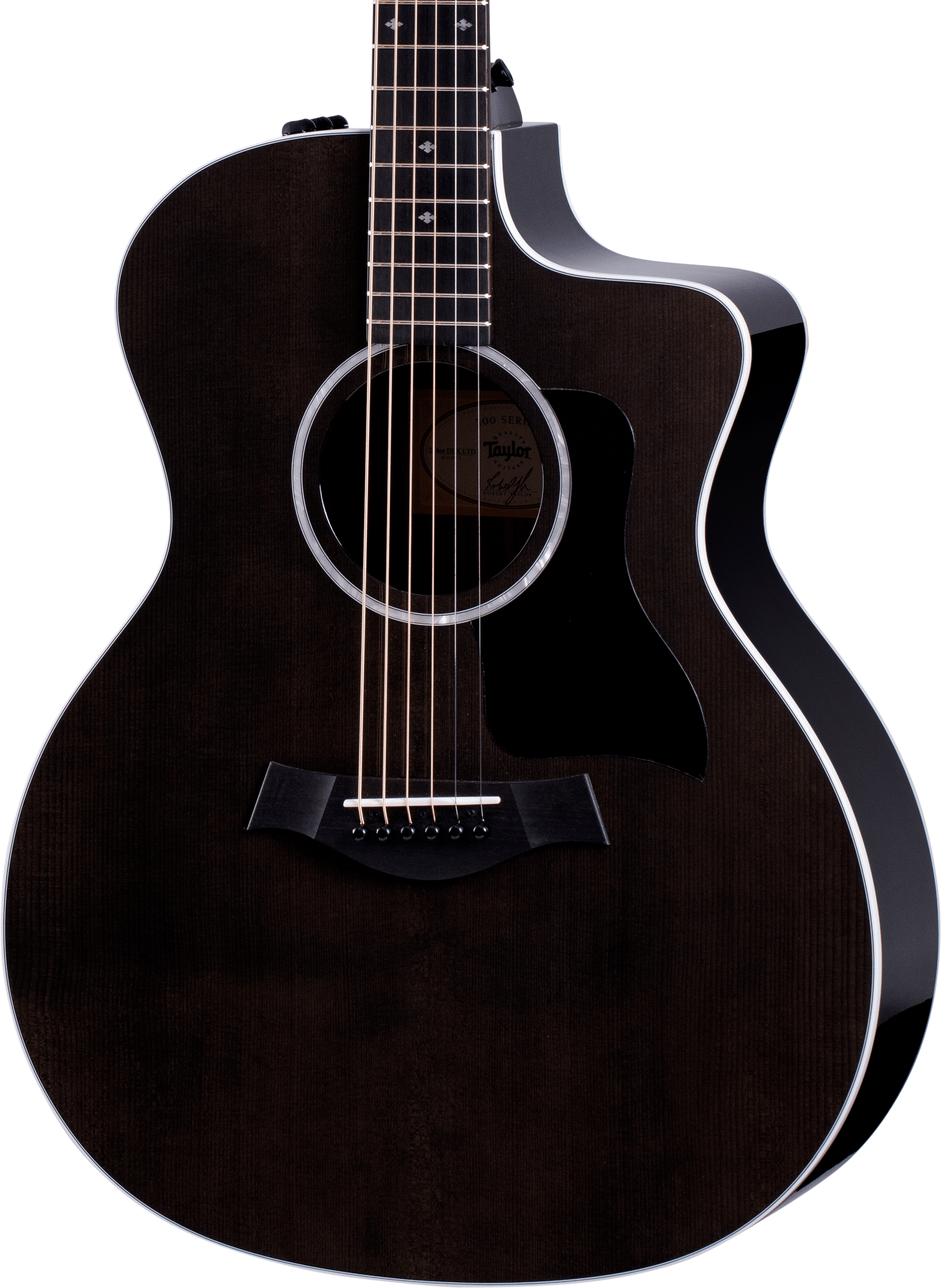 【美品】Taylor 214CE DLX BLK Taylor 214ce Plus Acoustic-electric Guitar - Black | Sweetwater