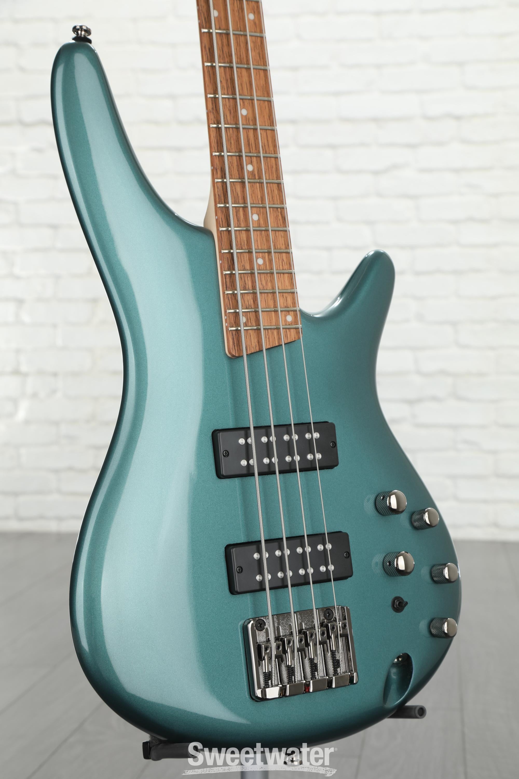 Ibanez Standard SR300E Bass Guitar - Metallic Sage Green