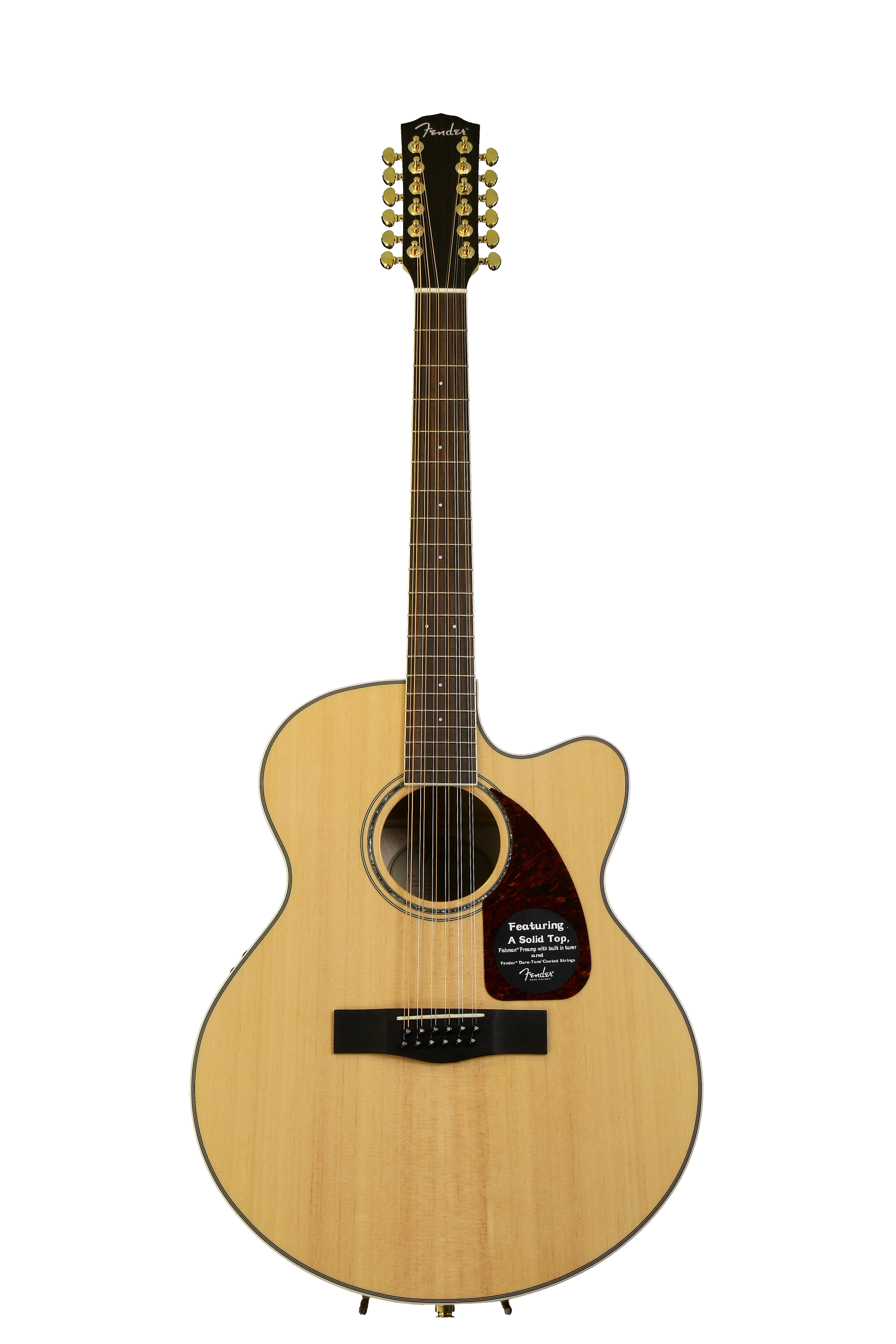 12弦 アコースティックギター フェンダー CJ290SCE/12 NAT Fender CJ-290SCE-12 - Flame Maple | Sweetwater