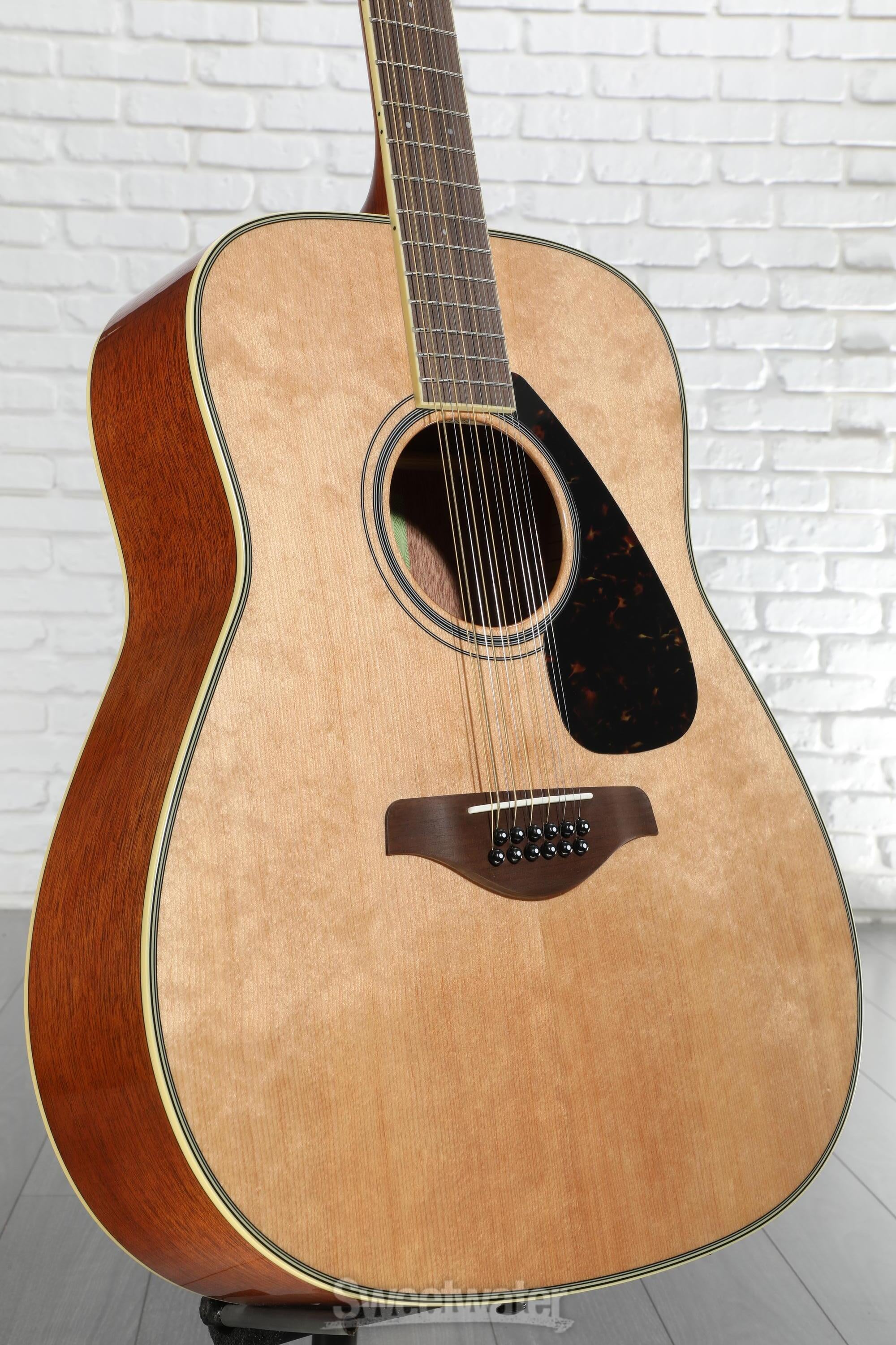 Yamaha FG820-12 12-string Acoustic Guitar - Natural | Sweetwater