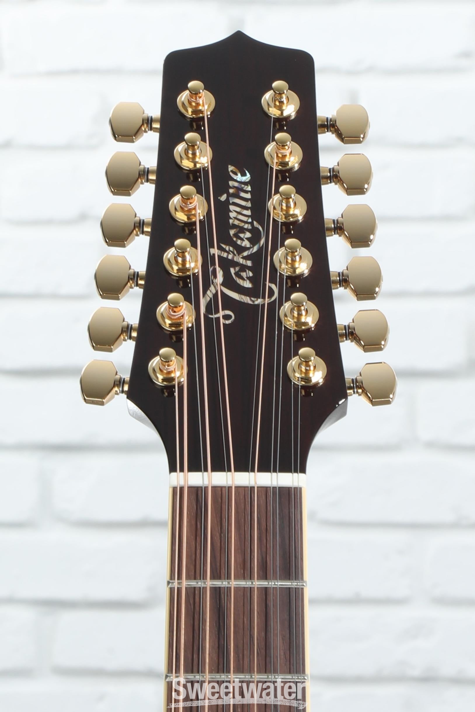 Takamine JJ325SRC-12 John Jorgenson 12-string Acoustic-electric Guitar - Gloss Red