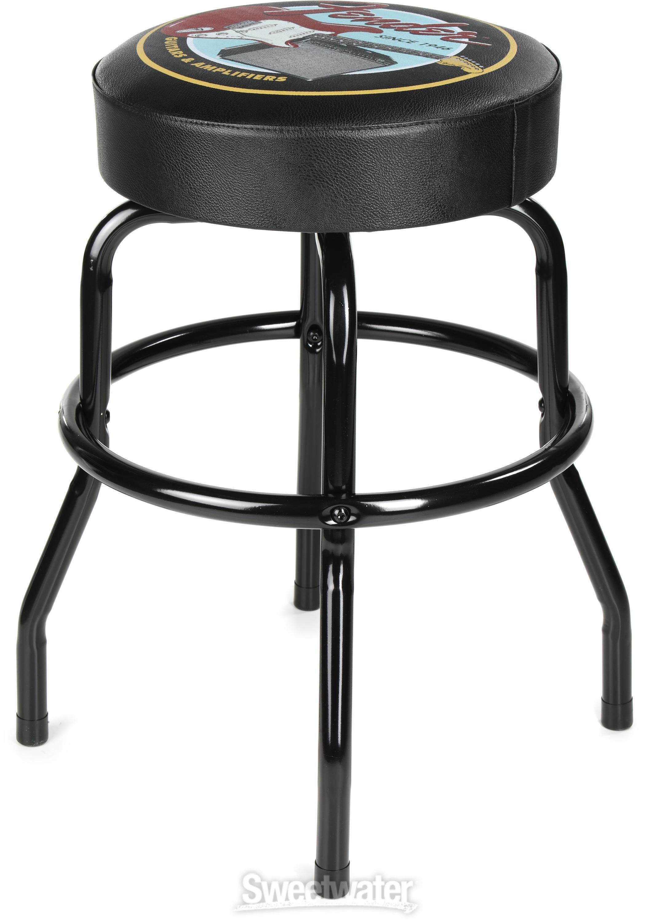 Fender Guitars and Amps Pick Holder Barstool - 24-inch