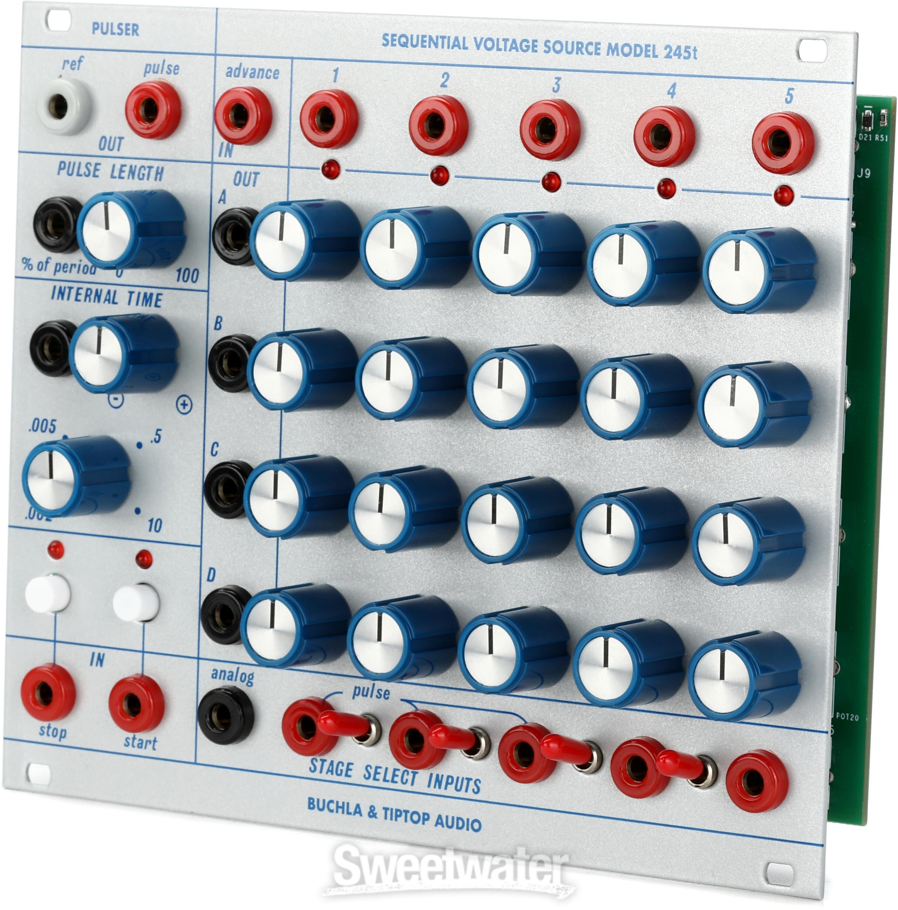 Buchla 245t Sequential Voltage Source Eurorack Module - Sweetwater