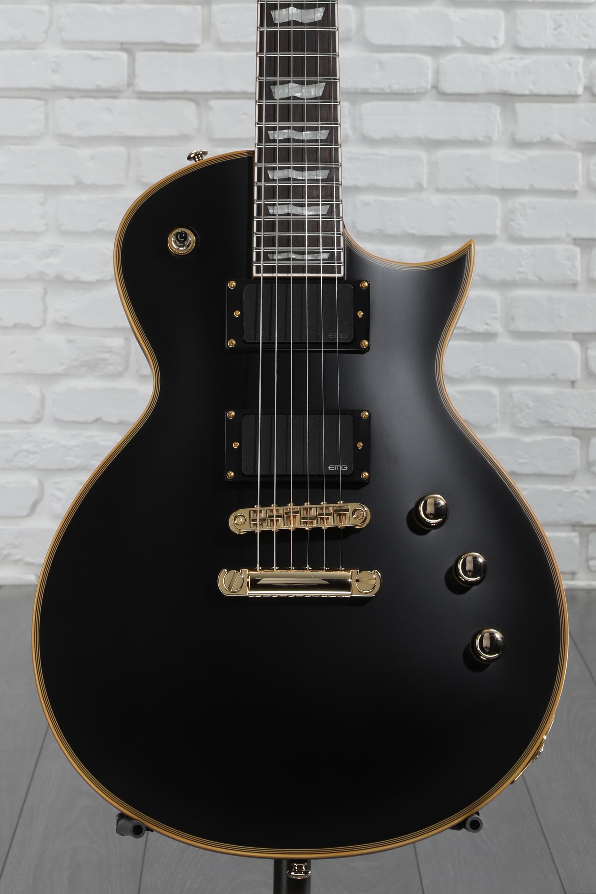 ESP LTD EC-1000 Electric Guitar - Vintage Black | Sweetwater