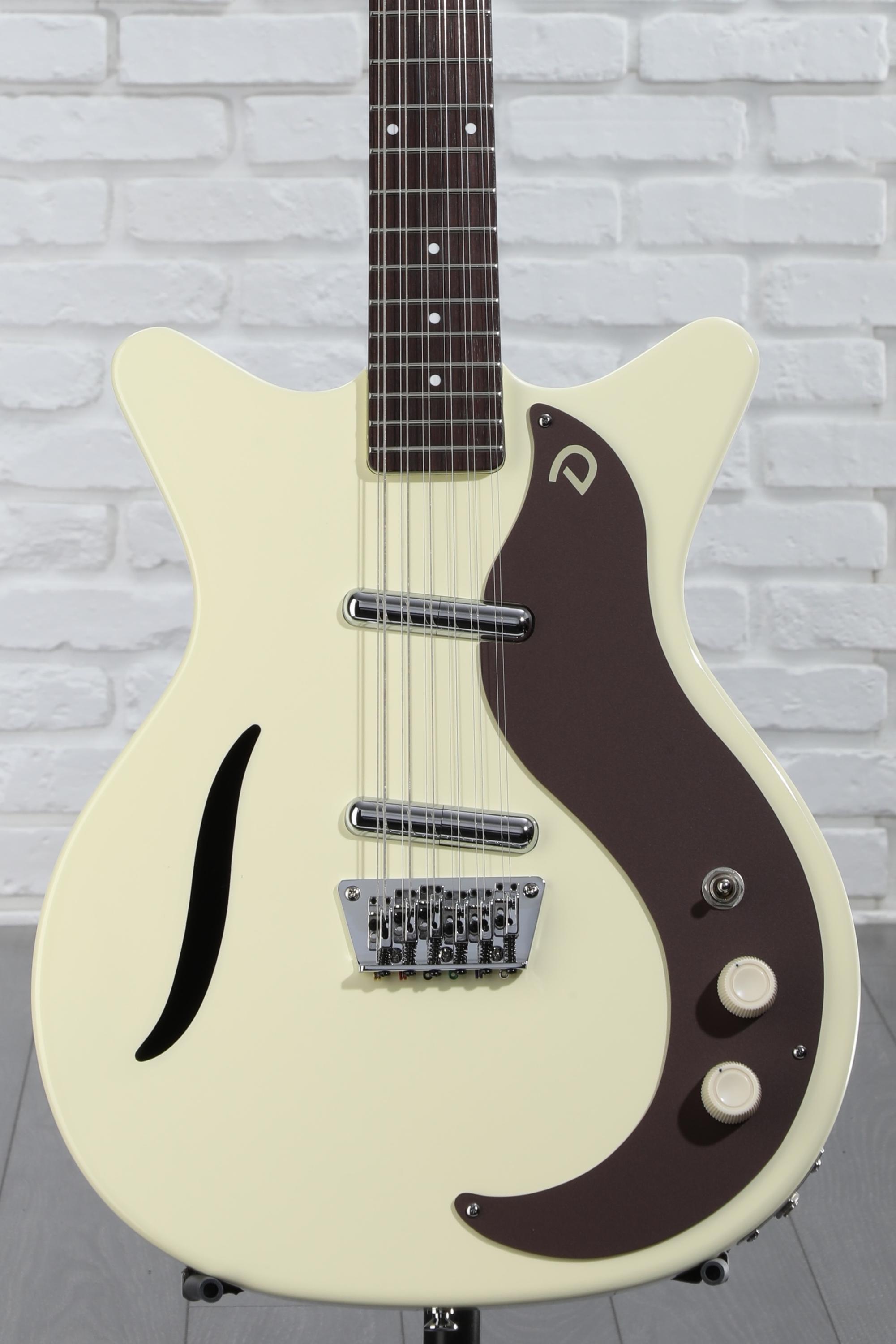 Danelectro Vintage 12 String Electric Guitar - Vintage White