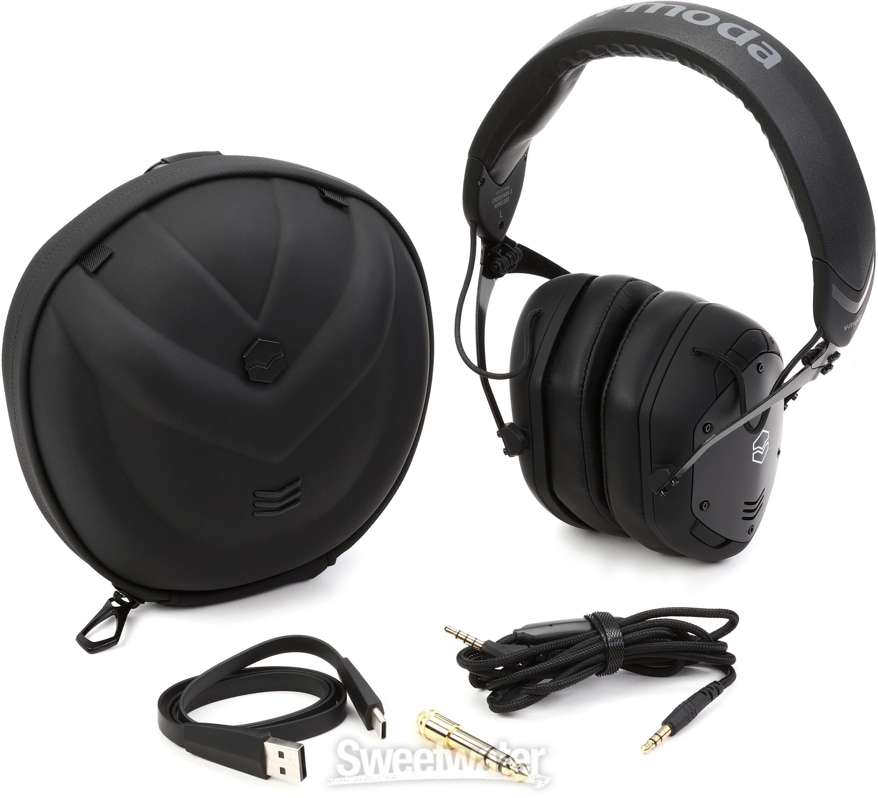 V-Moda Crossfade 3 Wireless Headphones - Matte Black