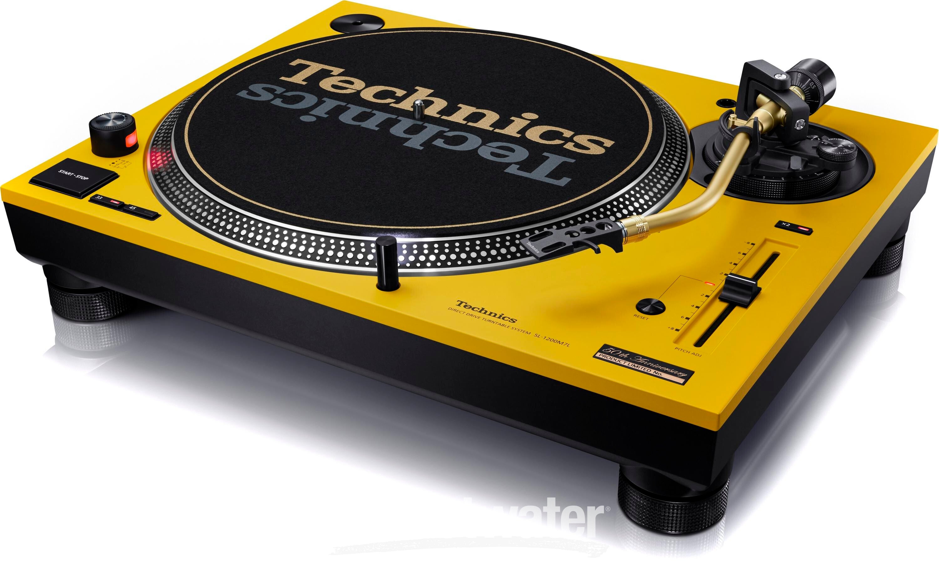 レア 50周年 限定 Technics SL-1200 M7L イエロー Direct Drive Turntable System Limited Edition - SL-1200M7L