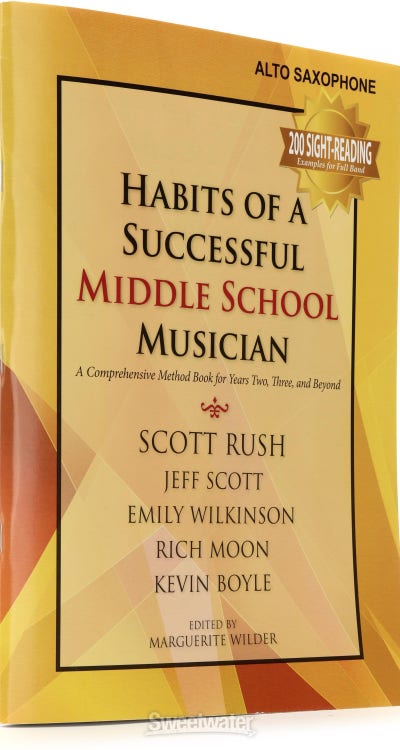 GIA Publications Habits Of A Successful Middle School Musician - Alto Sax