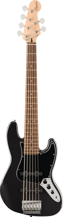 Squier Affinity Series Jazz Bass VI 6 string - Black Squier Affinity Series Jazz Bass VI 6 string - Black