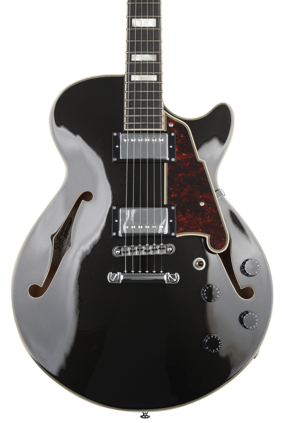 D'Angelico Premier SS - Black Flake with Stopbar Tailpiece D'Angelico Premier SS - Black Flake with Stopbar Tailpiece