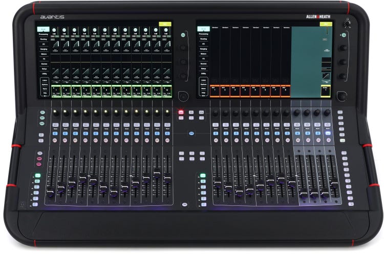 Allen & Heath Avantis 64-channel Digital Mixer with DEEP Plugins