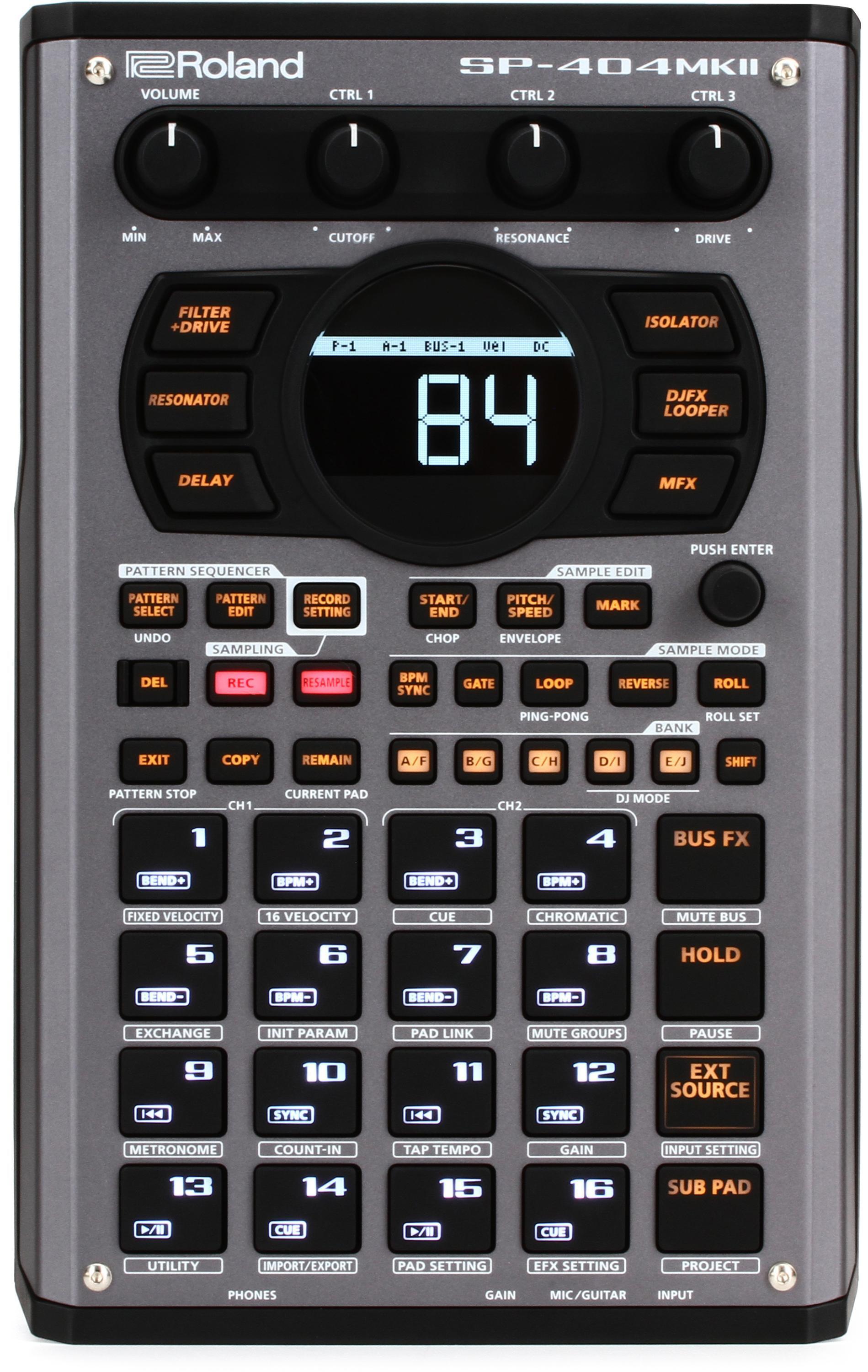 SP-404MKII LINEAR WAVE SAMPLER-