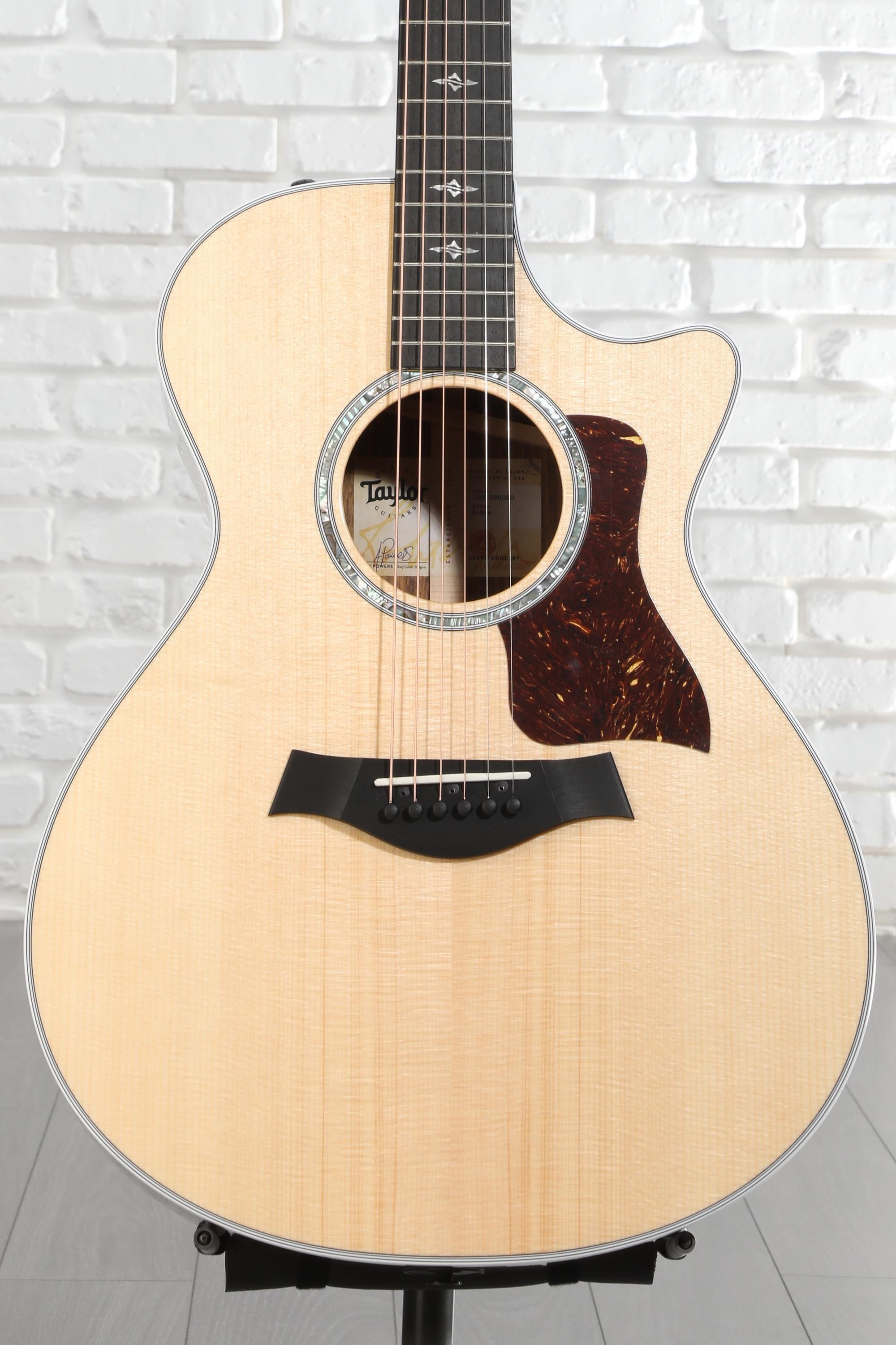 Taylor 412ce Grand Concert Acoustic-electric Guitar - Natural