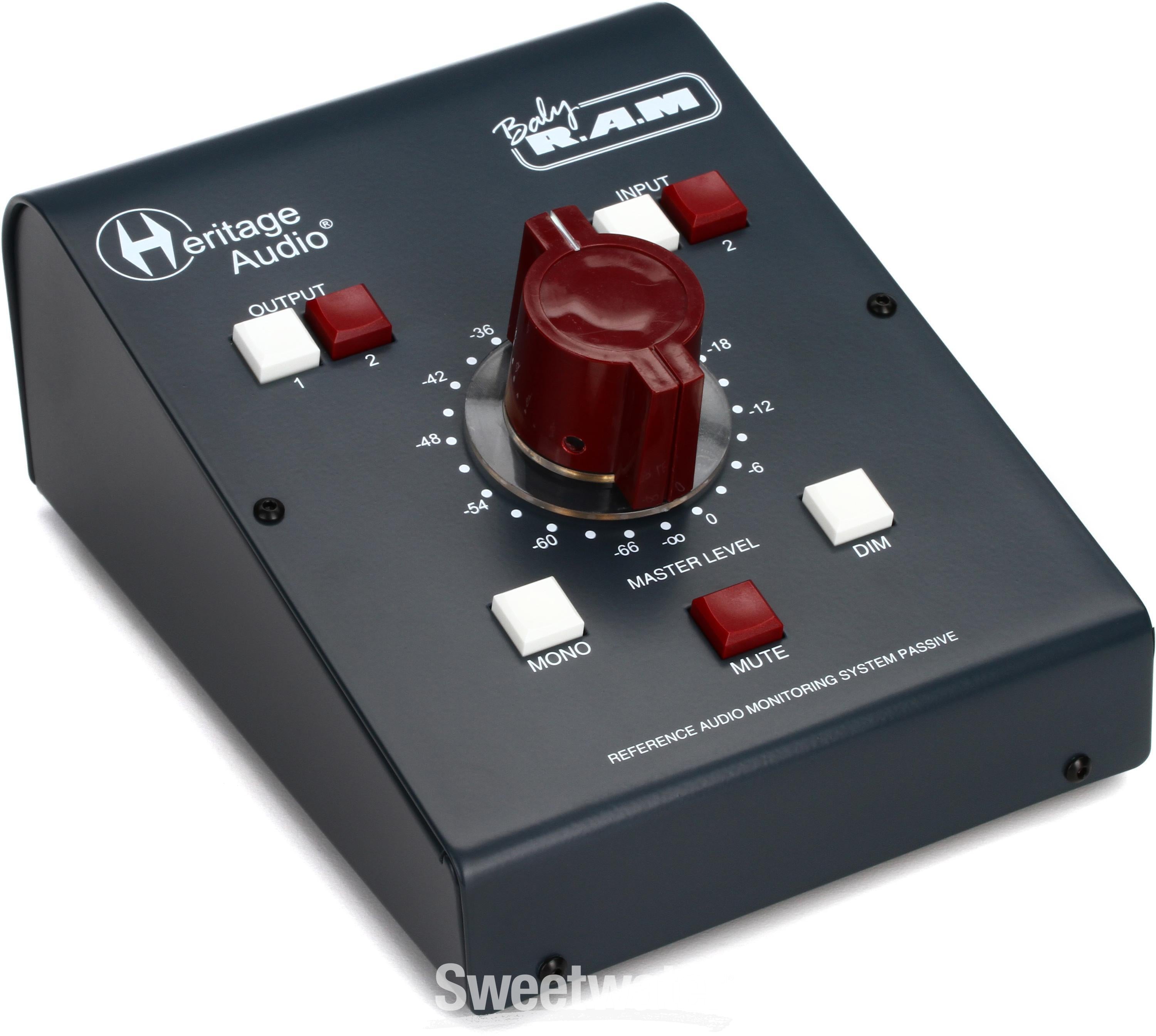 Heritage Audio Baby RAM 2-channel Monitoring System | Sweetwater
