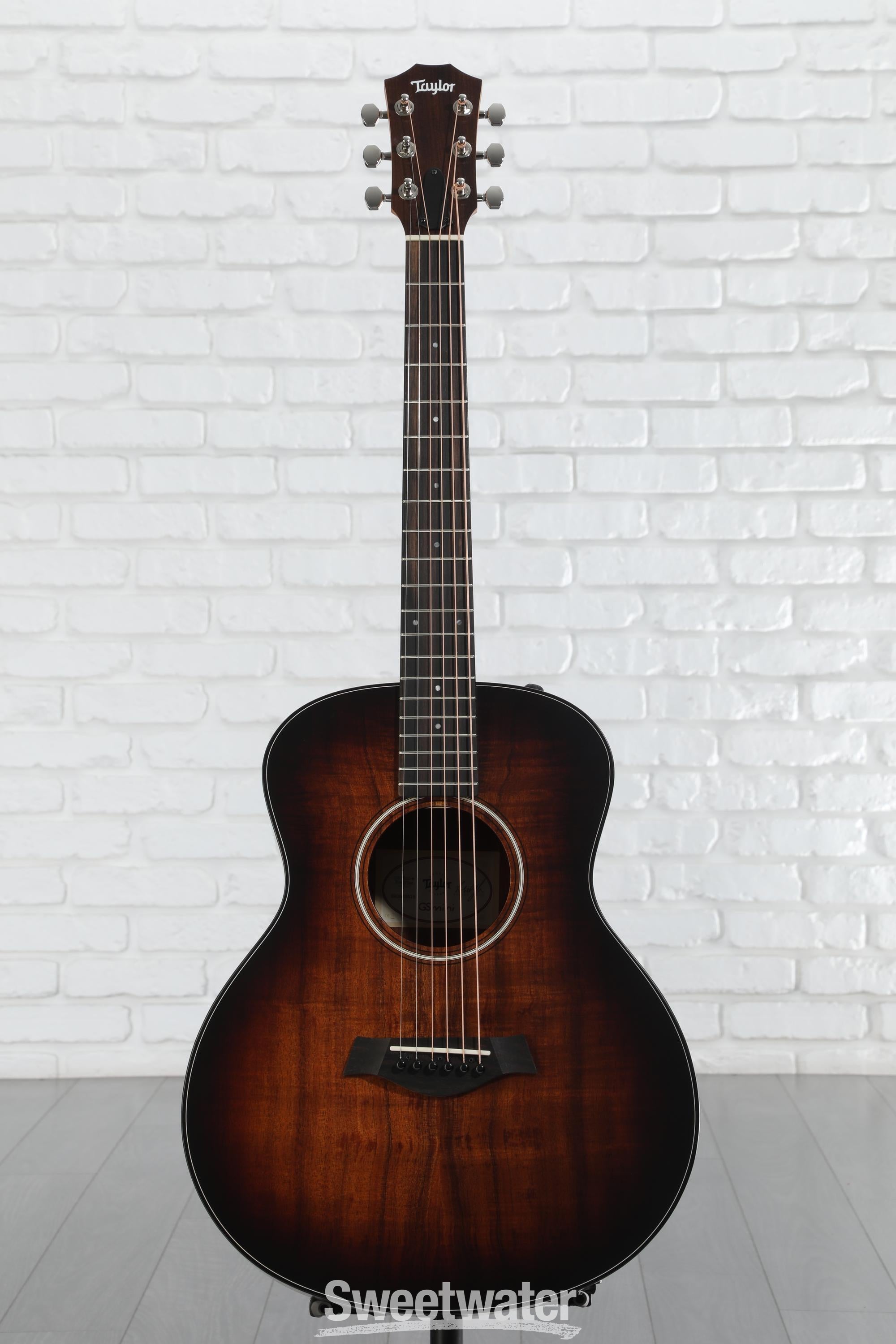 Taylor GS Mini-e Koa Plus Left-Handed - Shaded Edgeburst