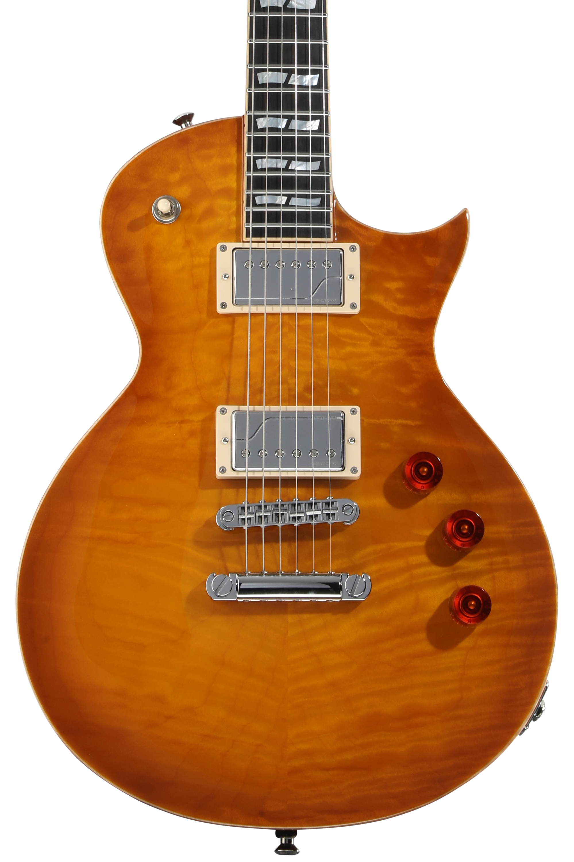 ESP Eclipse USA Electric Guitar - Tea Sunburst, Sweetwater Exclusive
