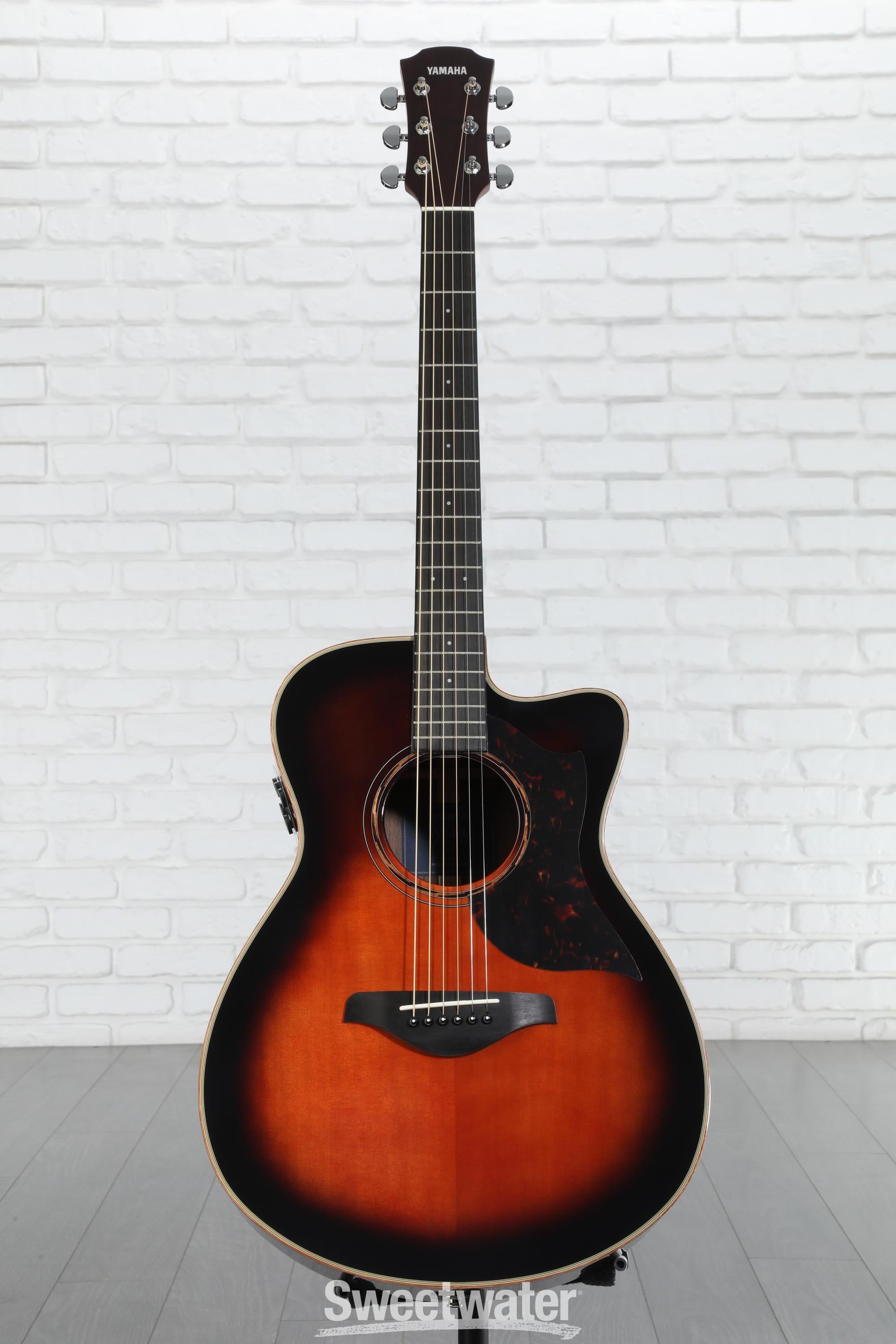 YAMAHA AC3R アコースティックギター サンバースト Yamaha AC3R ARE Concert Cutaway Acoustic-electric Guitar - Tobacco